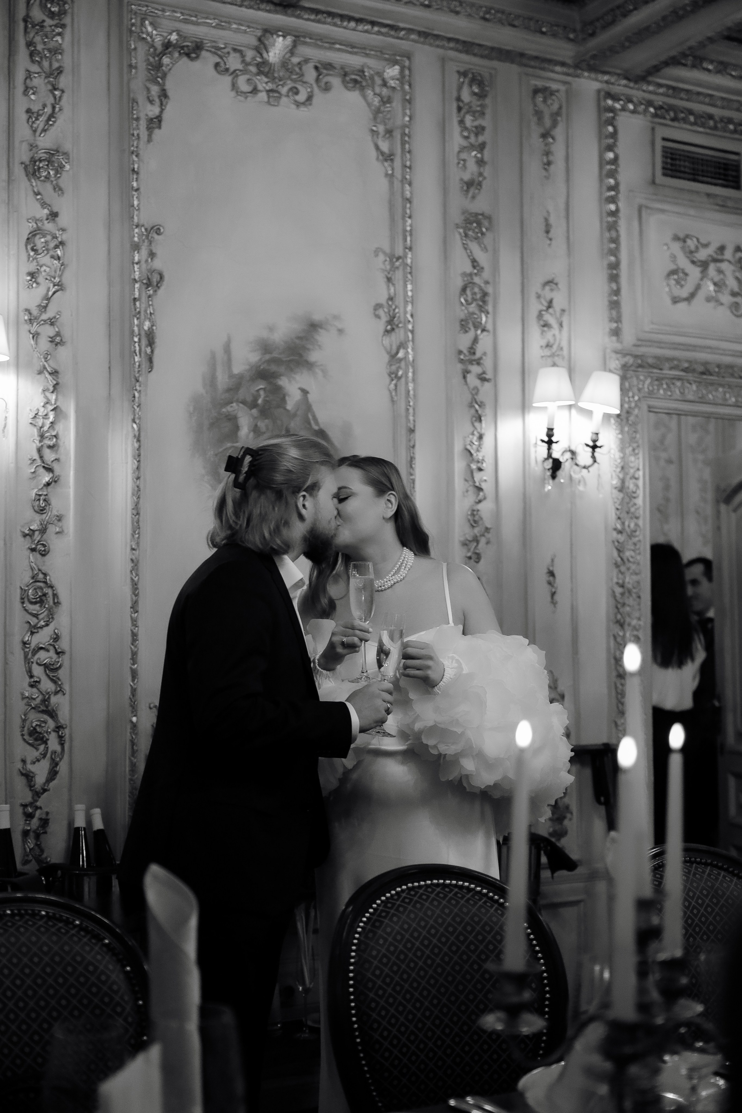 Максим и Анна | Кафе Пушкин. Свадебный фотограф Москва