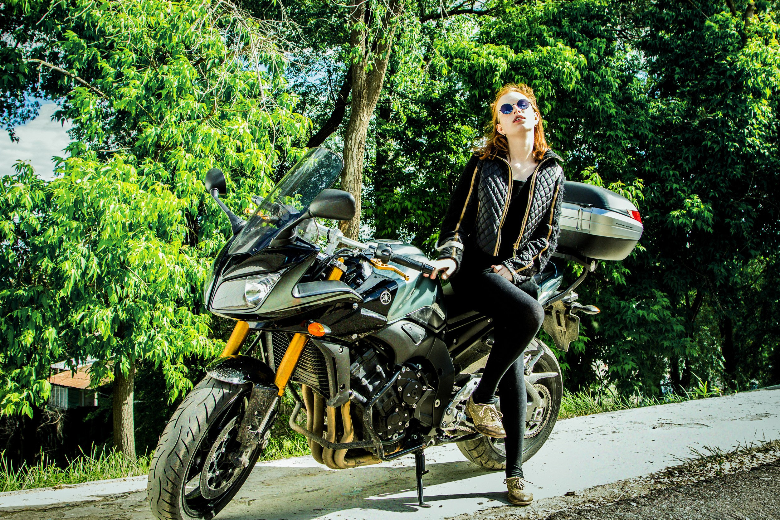 Total Black. Фотограф Наталия Новгородова. Портрет, fashion, Beauty