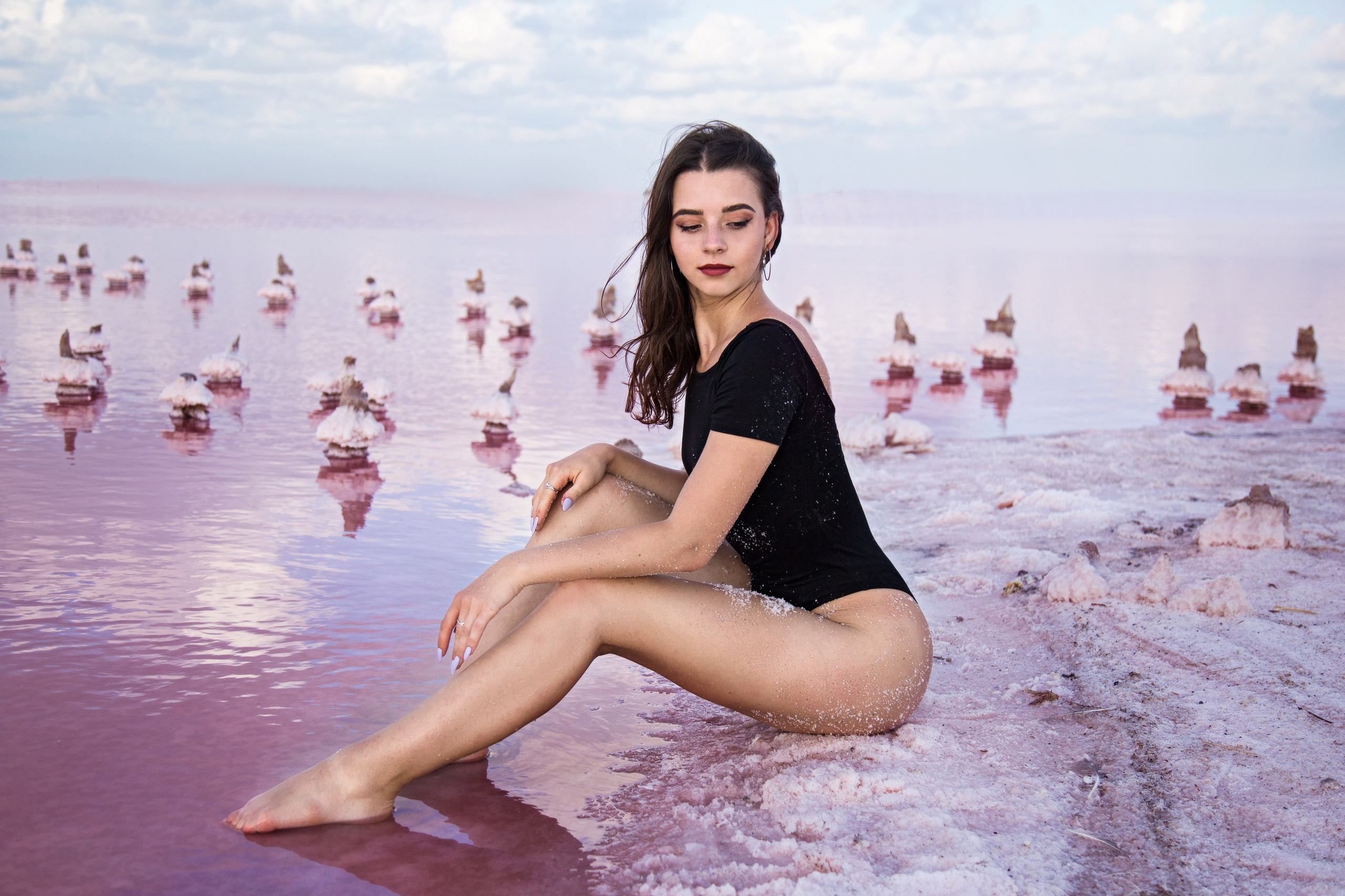 Розовое озеро. Семейный фотограф в Москве Влада Лунина