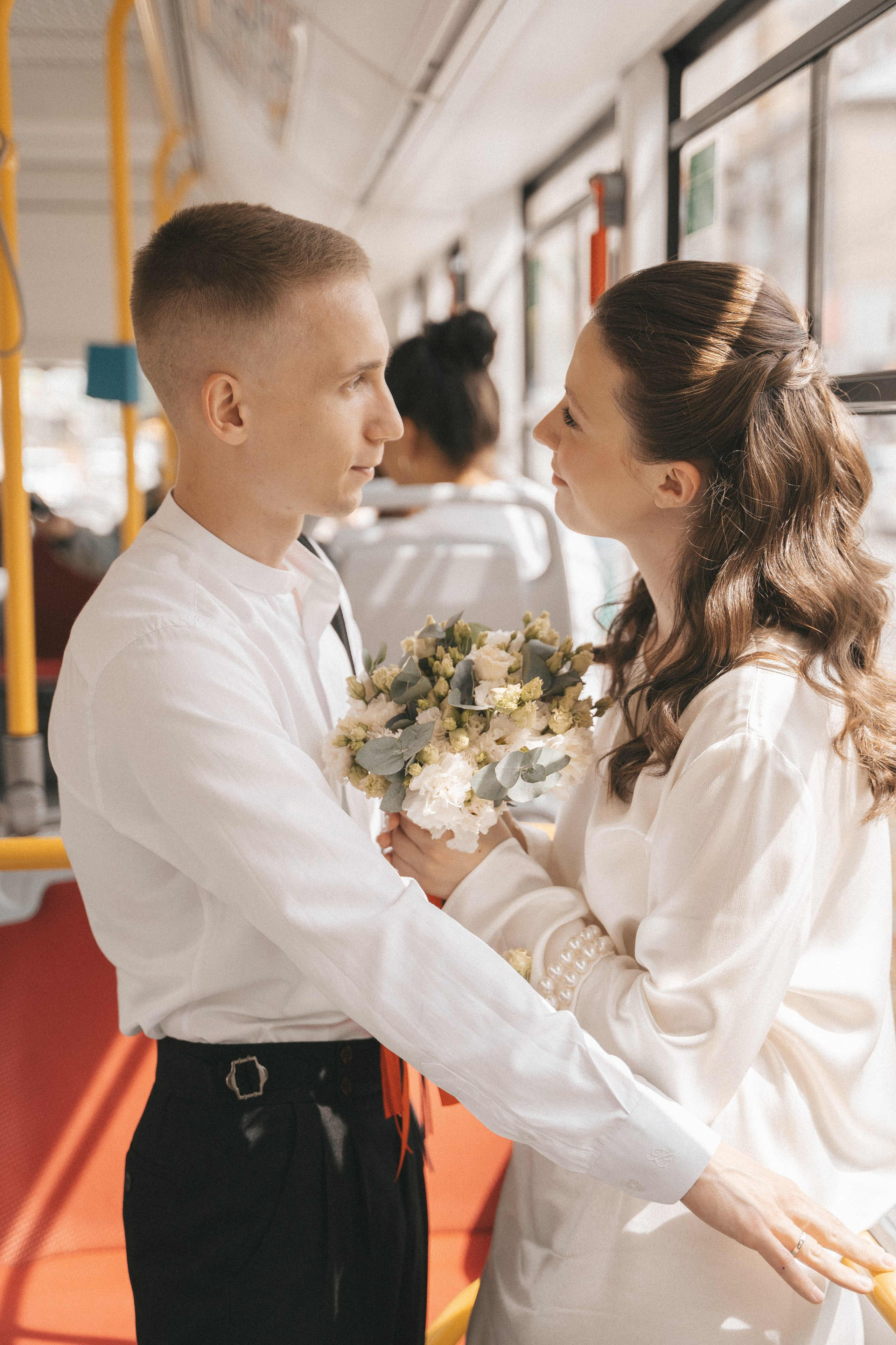 Никита и Аня в городе. Семейный, портретный фотограф Новосибирск. Оля Адова