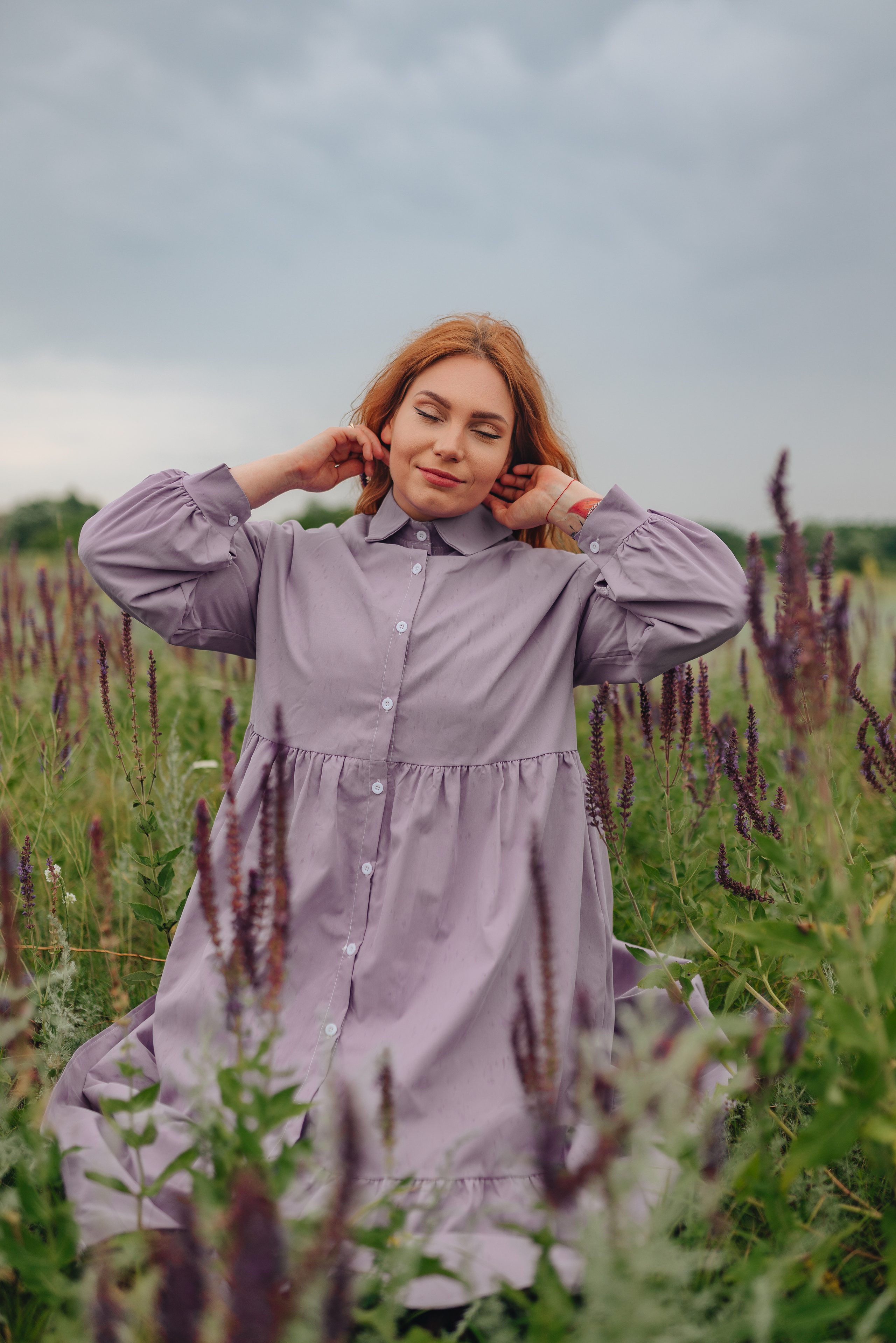 Надежда | Съемка в поле. Фотограф Карина Шмулёва. Воронеж и область