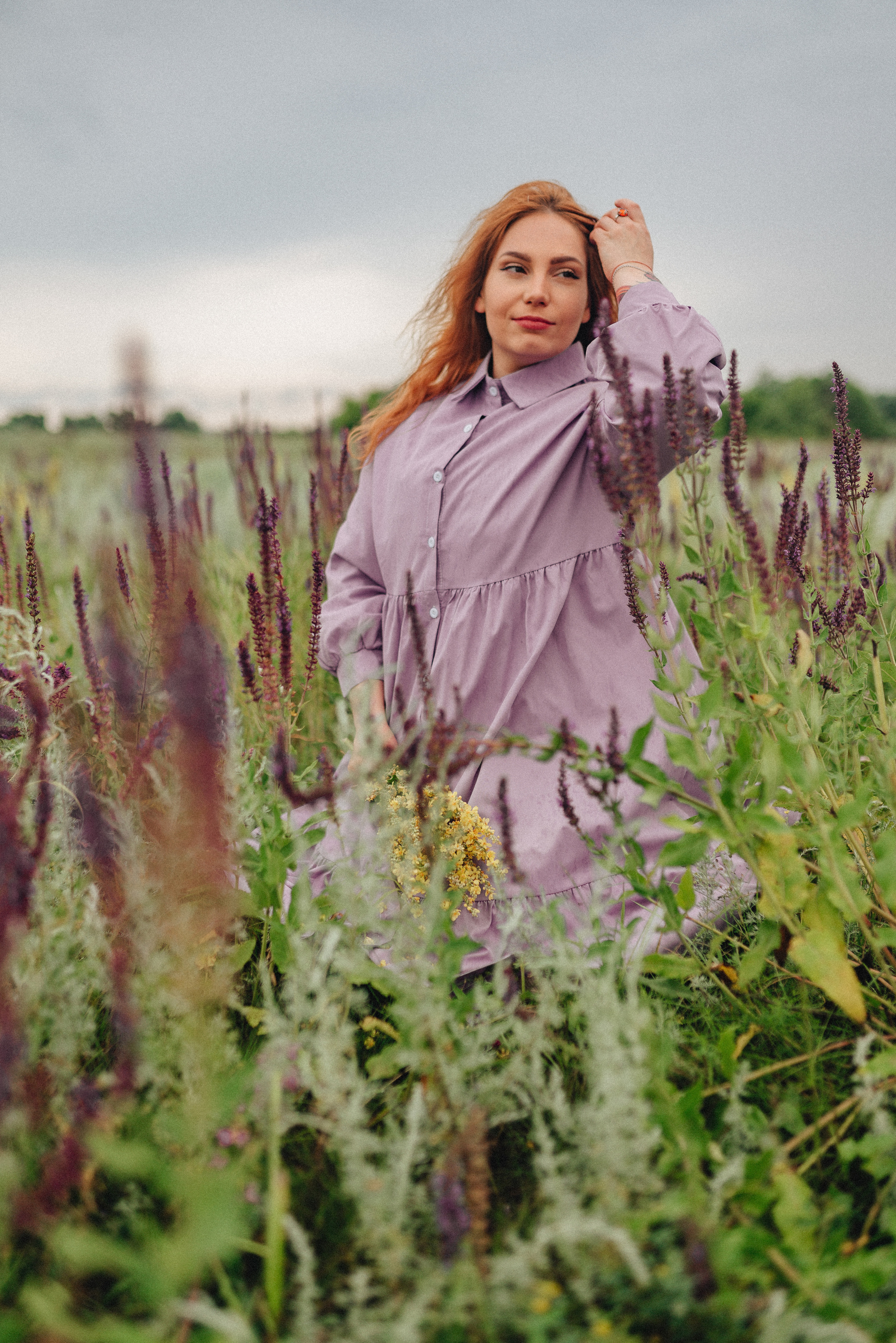 Надежда | Съемка в поле. Фотограф Карина Шмулёва. Воронеж и область