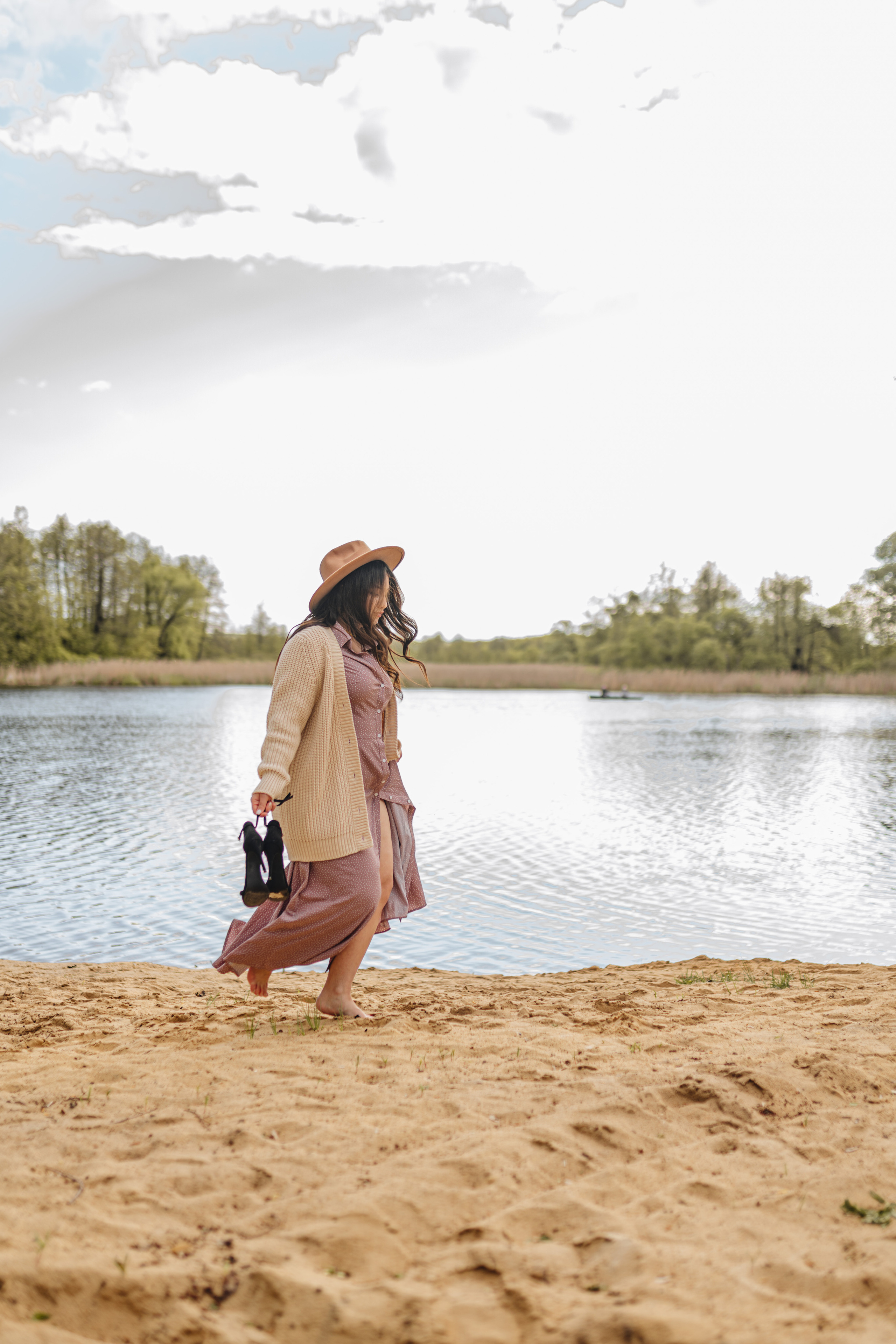 Рая | Весенняя съемка у озера. Фотограф Карина Шмулёва. Воронеж и область