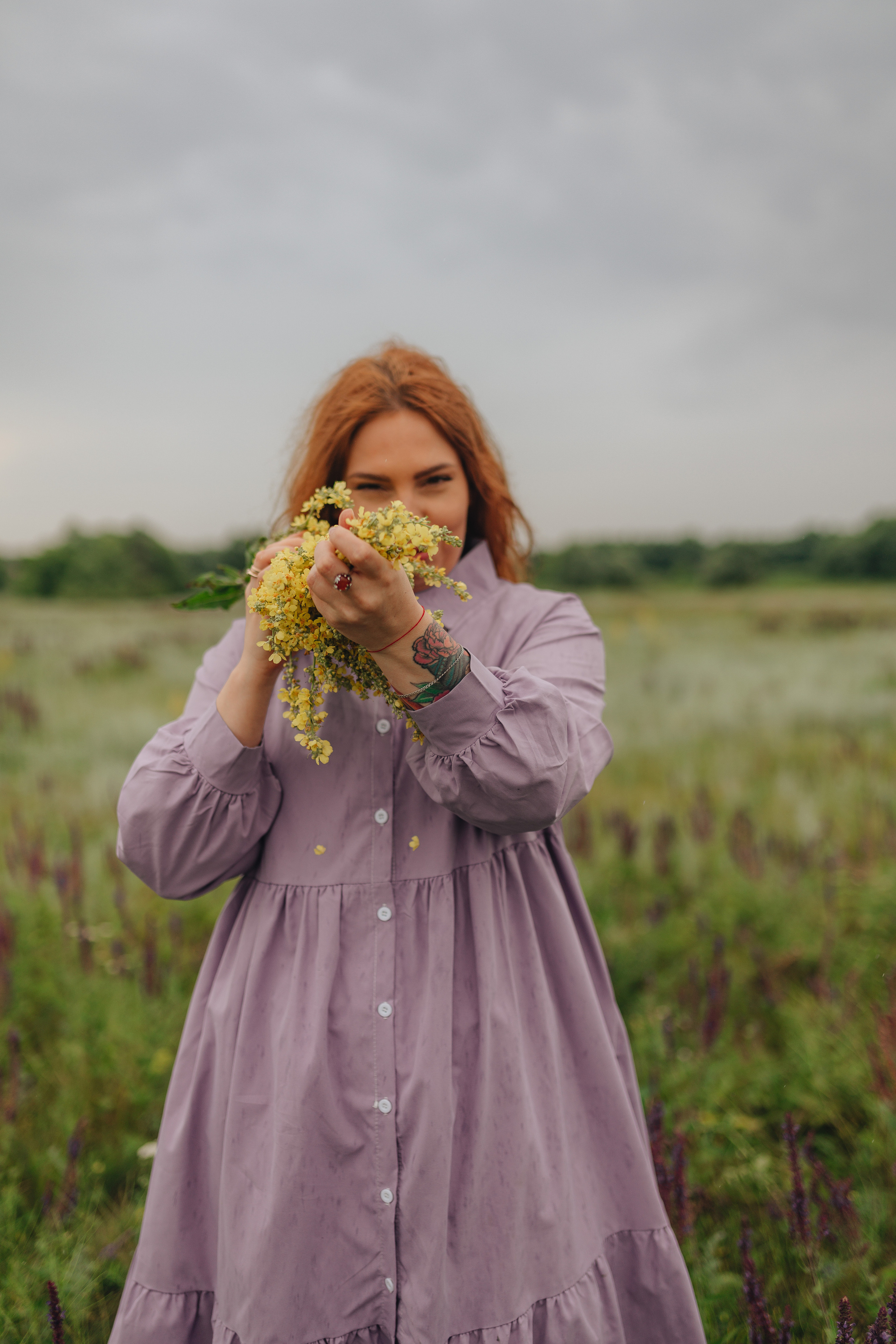 Надежда | Съемка в поле. Фотограф Карина Шмулёва. Воронеж и область