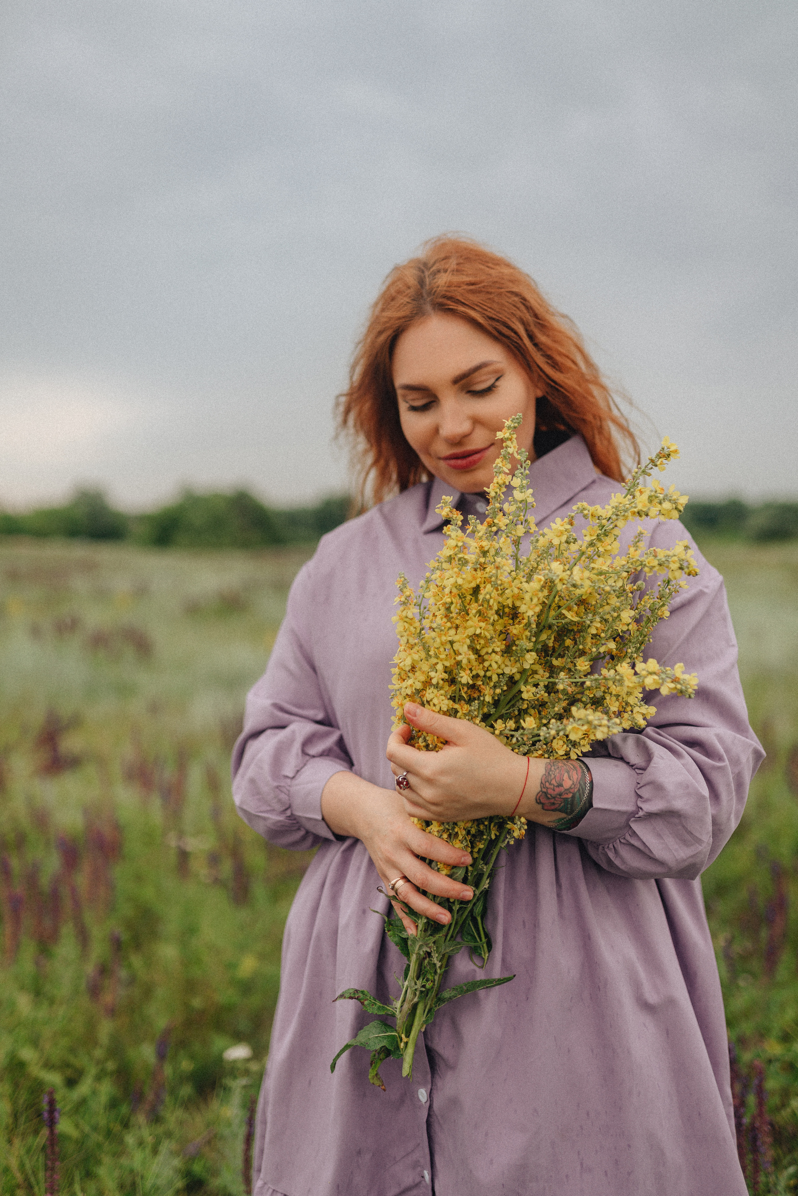 Надежда | Съемка в поле. Фотограф Карина Шмулёва. Воронеж и область