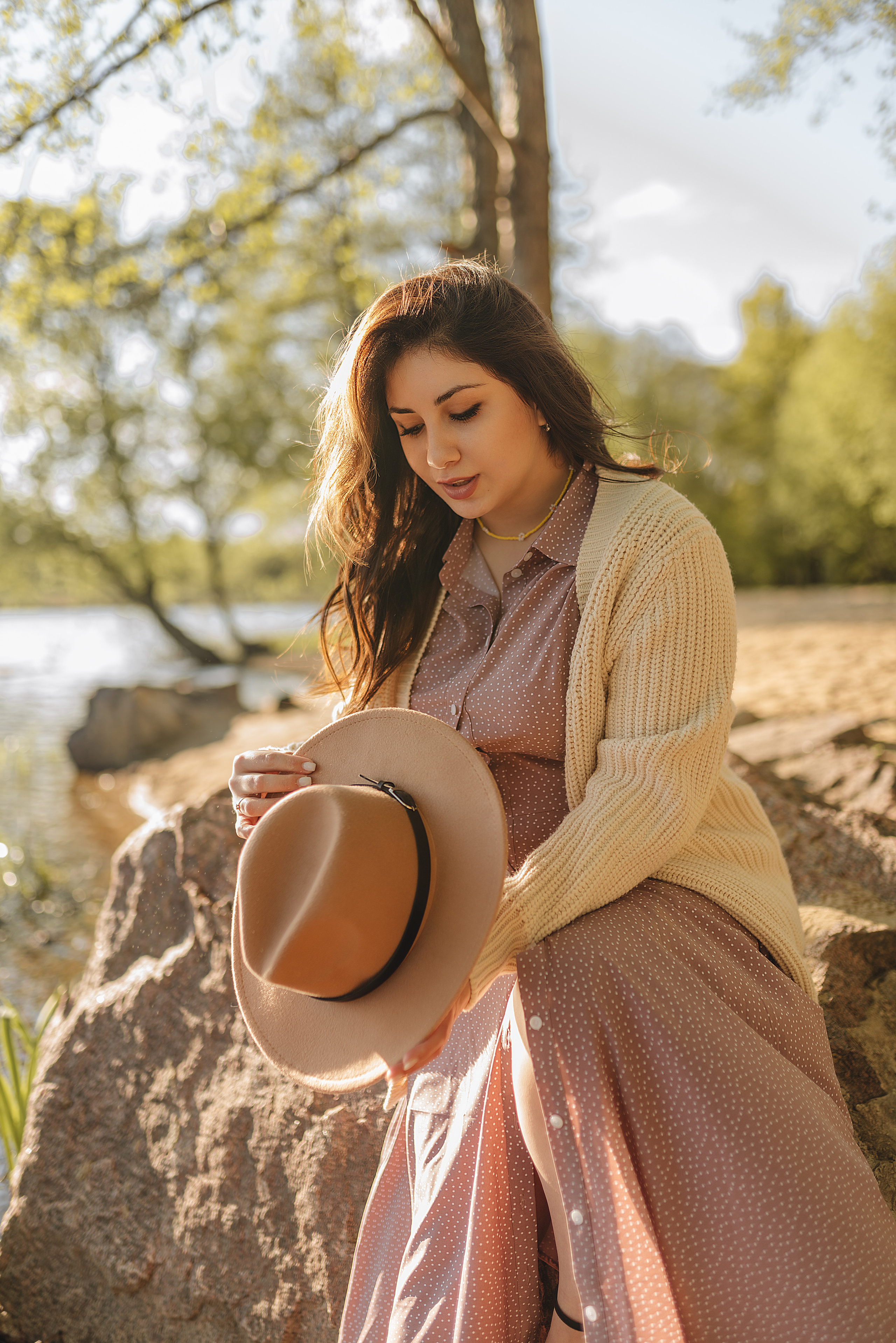 Рая | Весенняя съемка у озера. Фотограф Карина Шмулёва. Воронеж и область