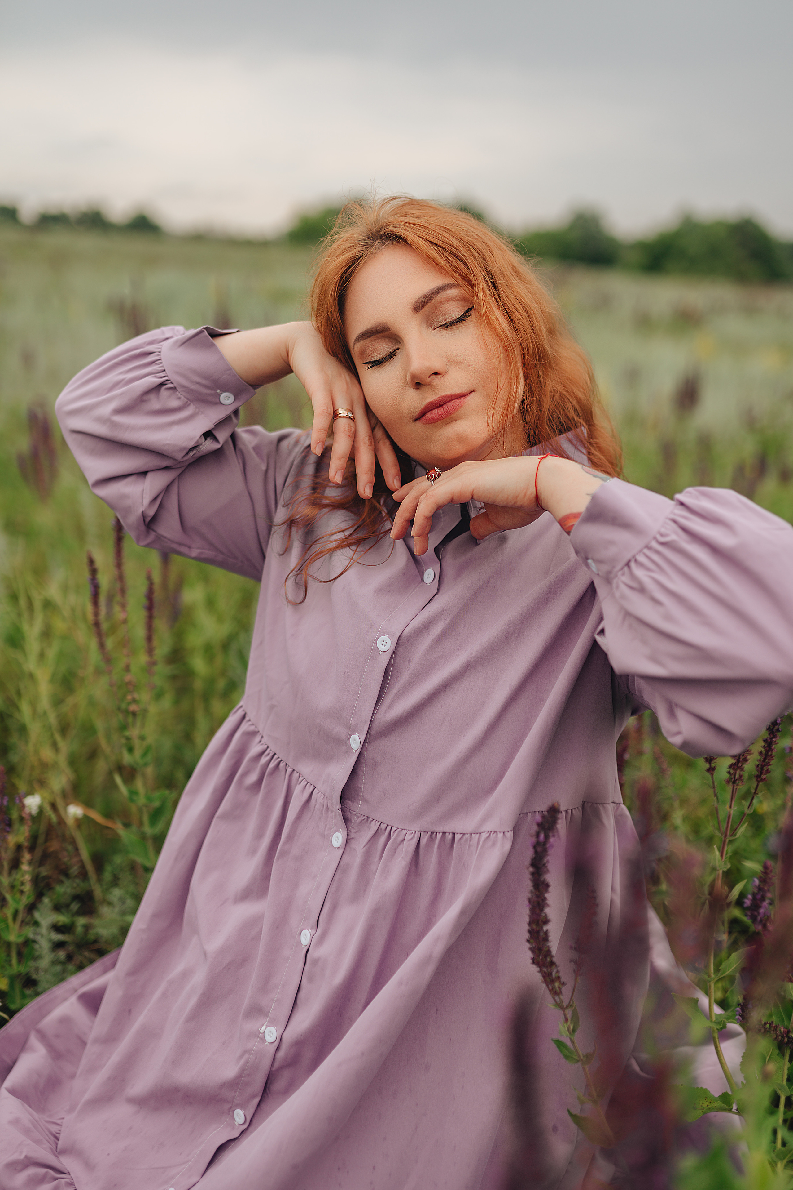 Надежда | Съемка в поле. Фотограф Карина Шмулёва. Воронеж и область