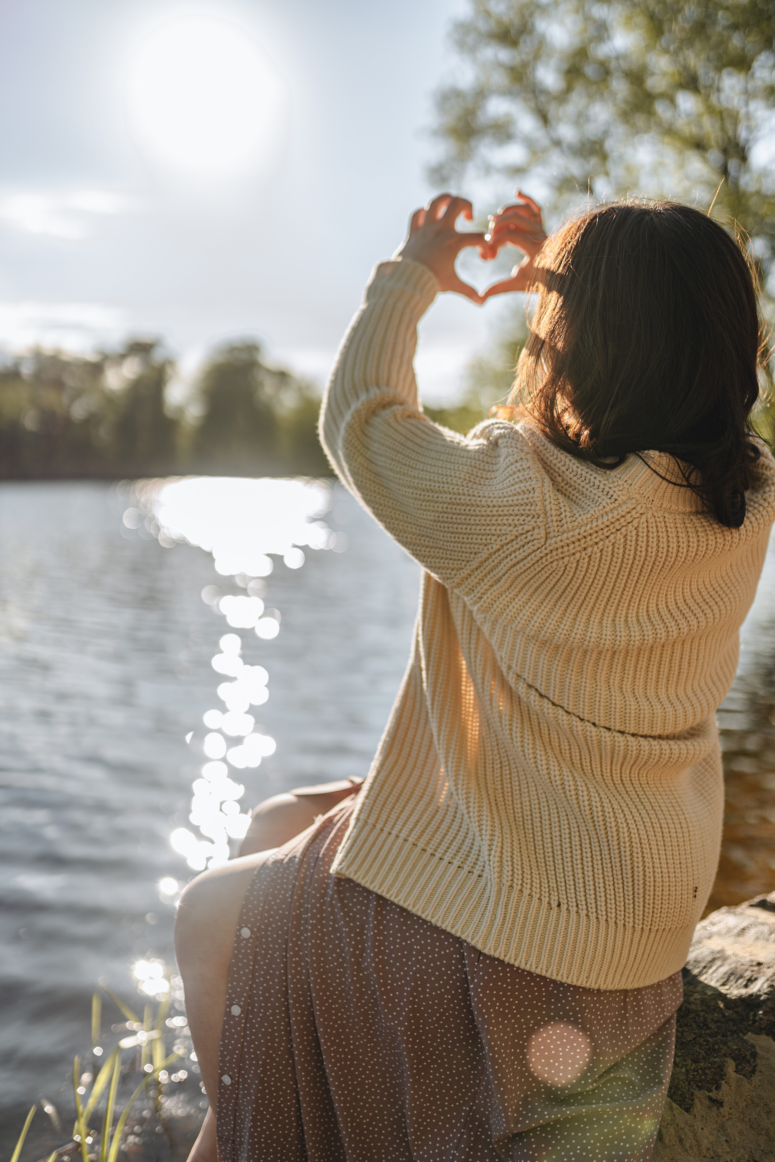 Рая | Весенняя съемка у озера. Фотограф Карина Шмулёва. Воронеж и область