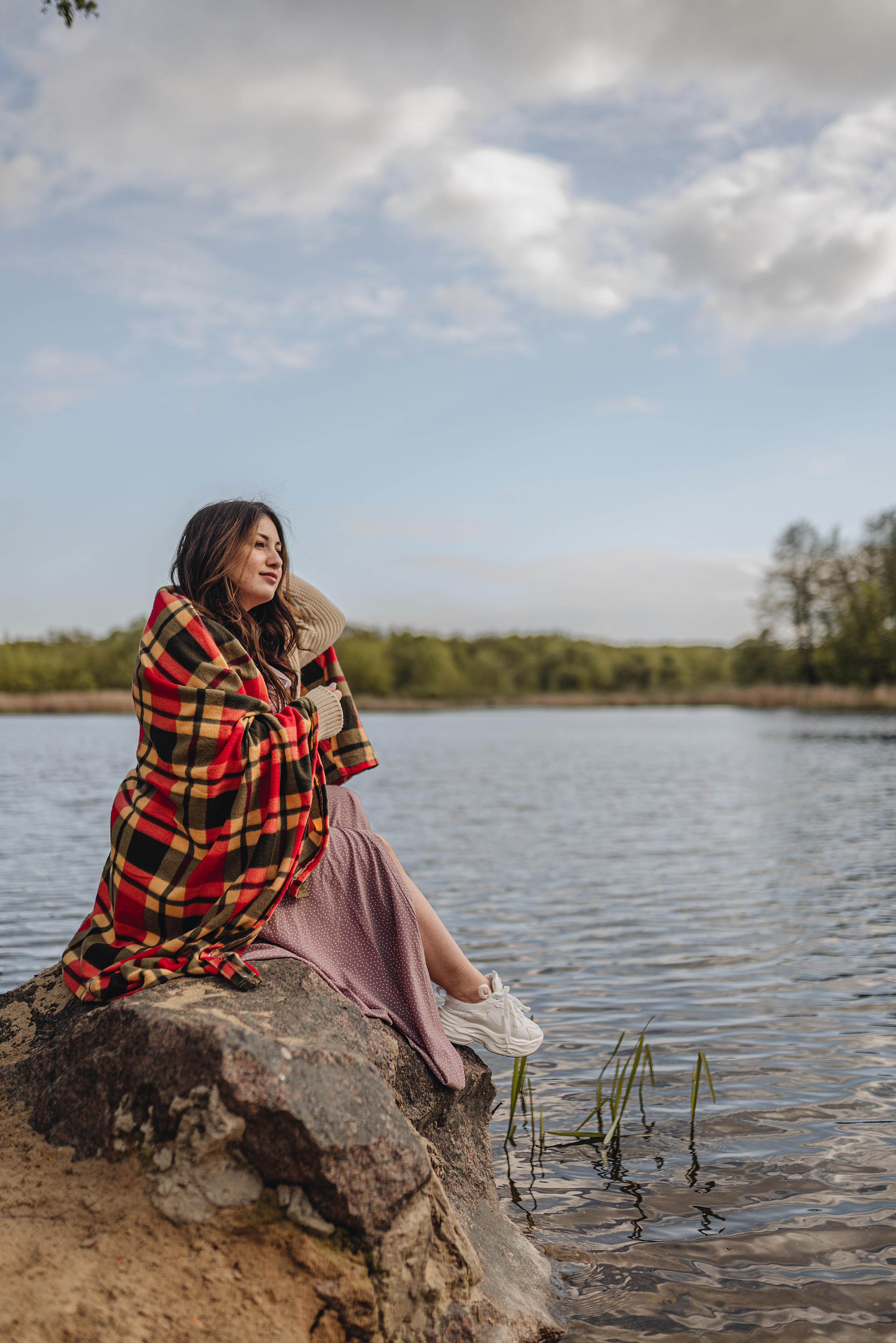 Рая | Весенняя съемка у озера. Фотограф Карина Шмулёва. Воронеж и область