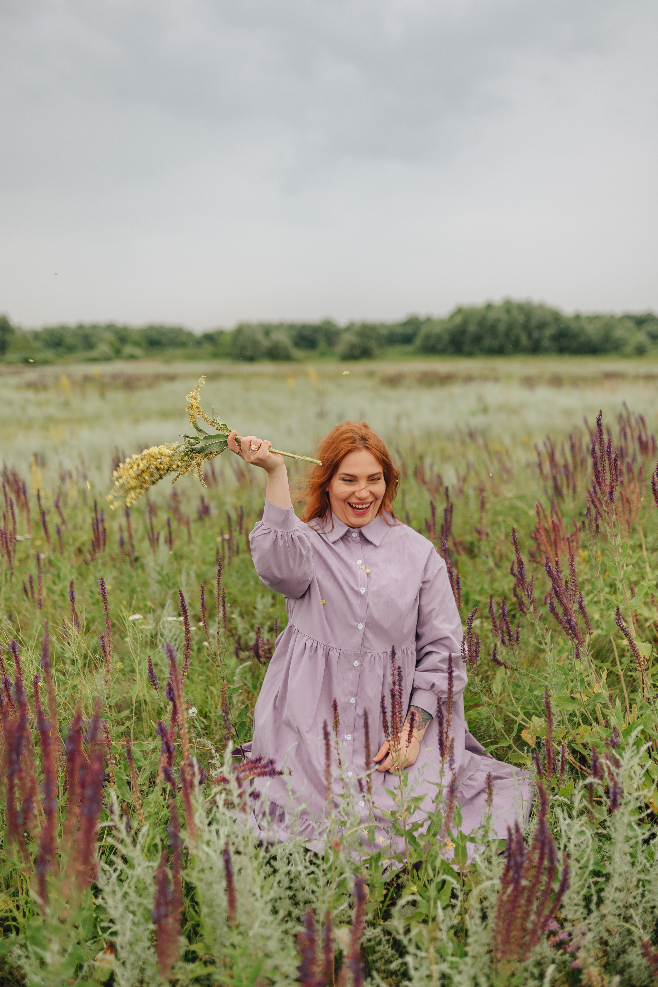 Надежда | Съемка в поле. Фотограф Карина Шмулёва. Воронеж и область