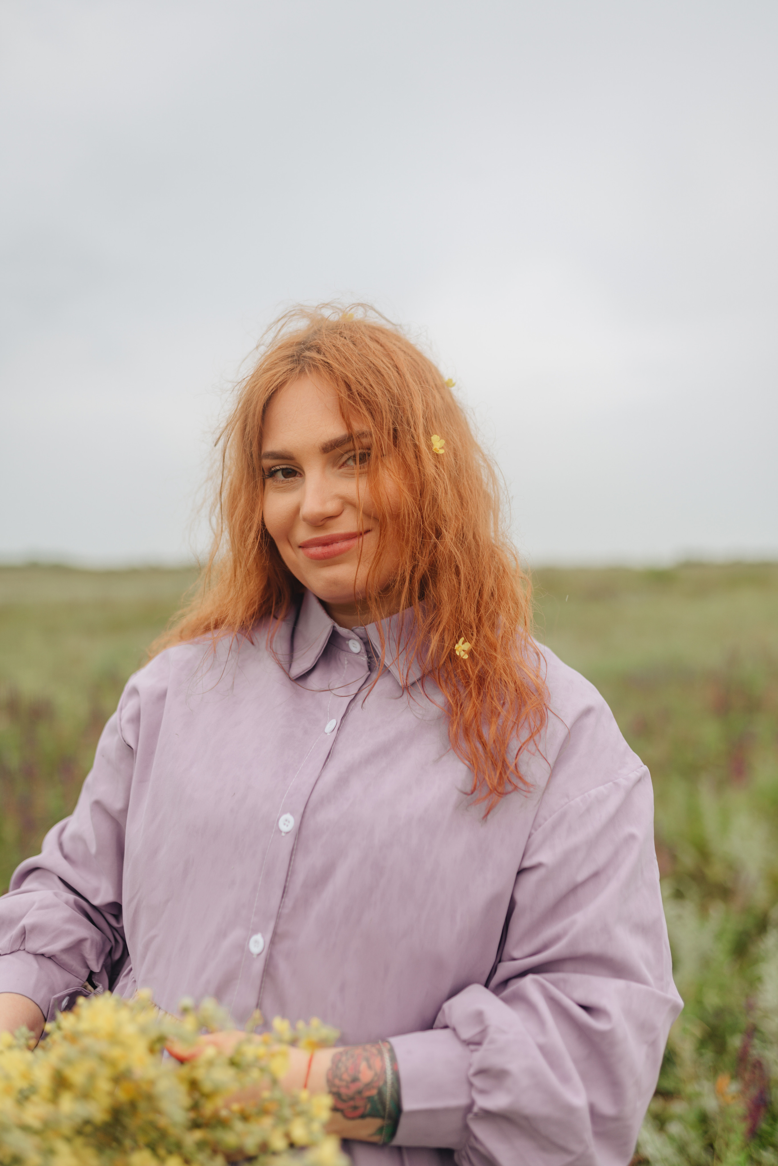 Надежда | Съемка в поле. Фотограф Карина Шмулёва. Воронеж и область