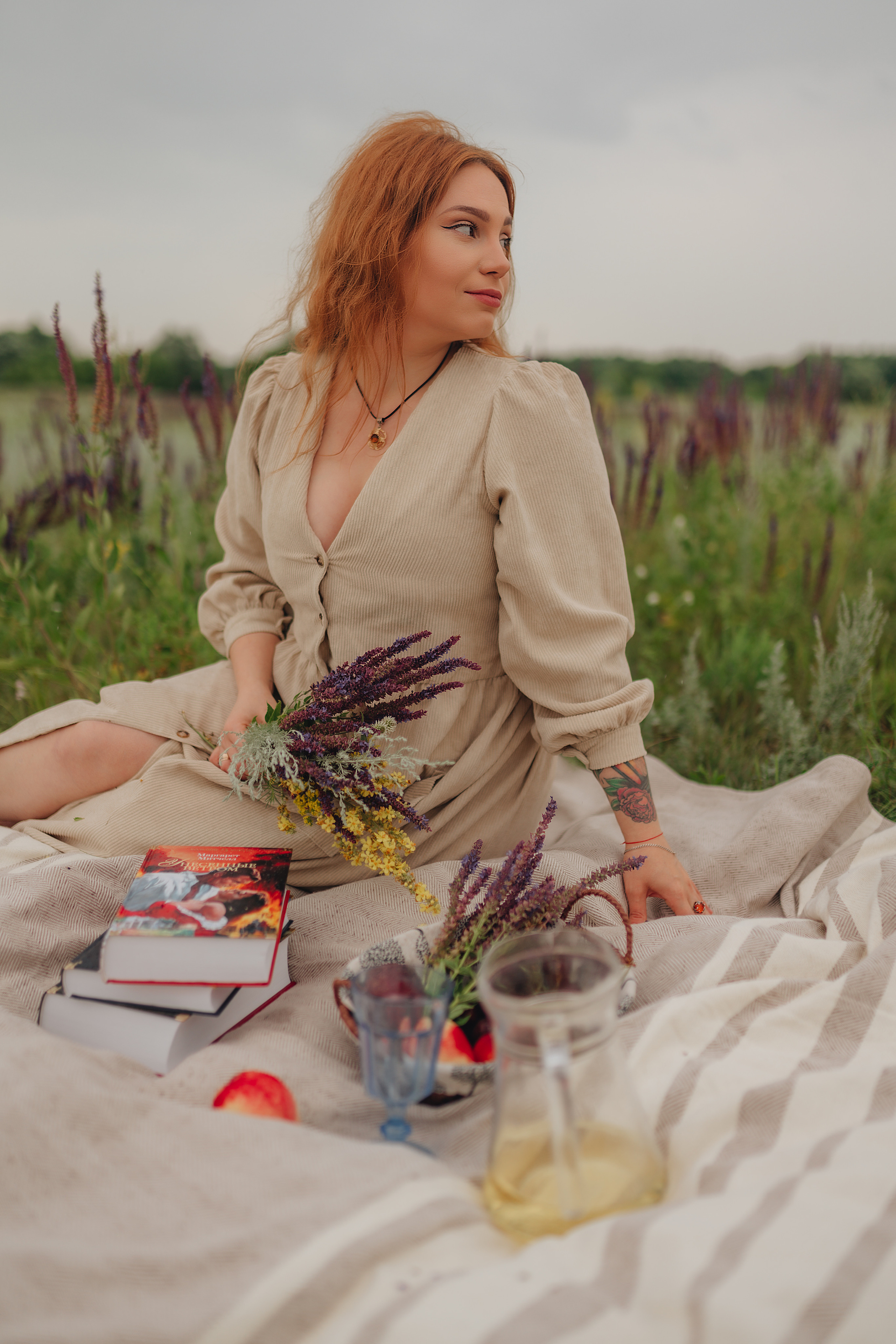 Надежда | Съемка в поле. Фотограф Карина Шмулёва. Воронеж и область