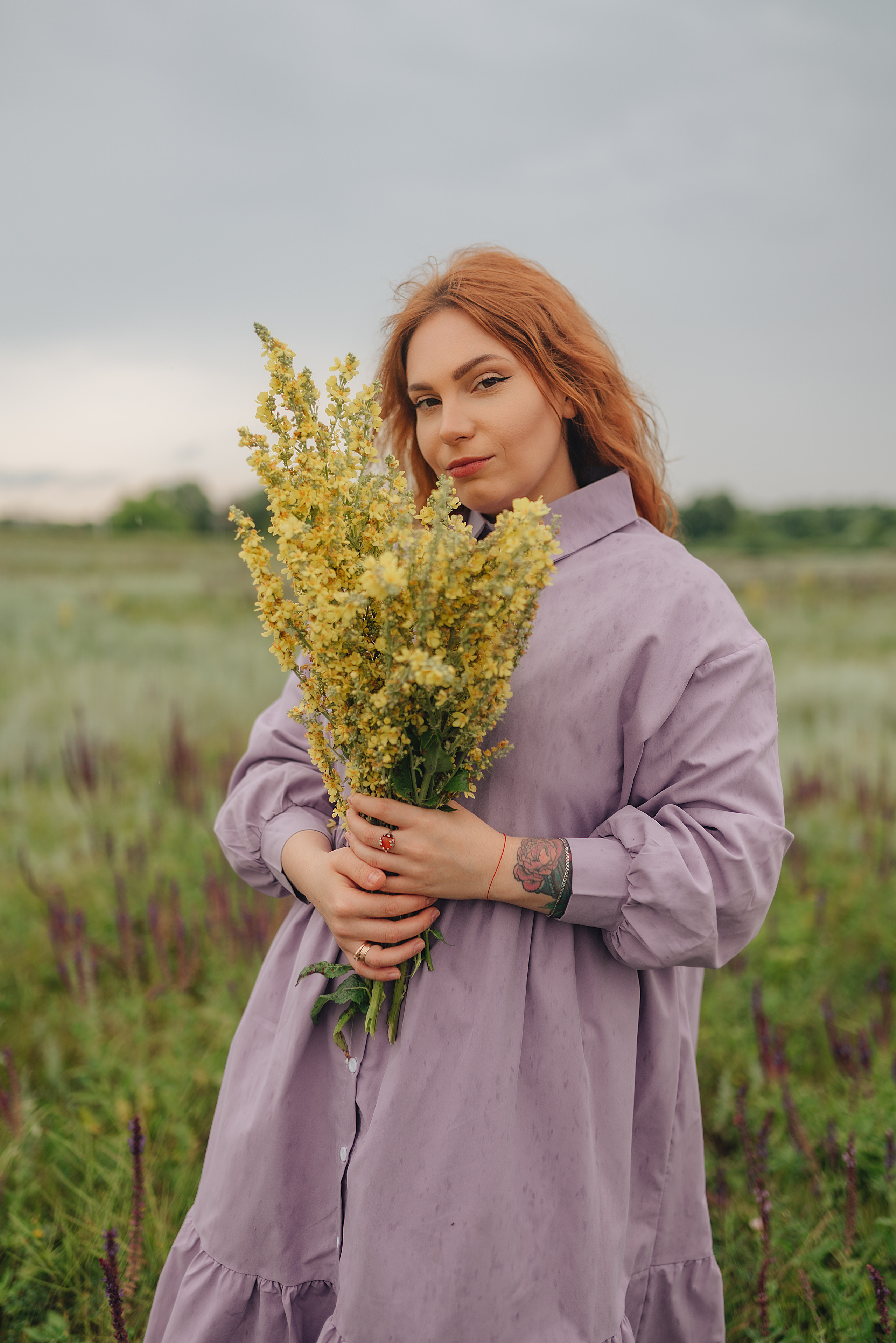 Надежда | Съемка в поле. Фотограф Карина Шмулёва. Воронеж и область