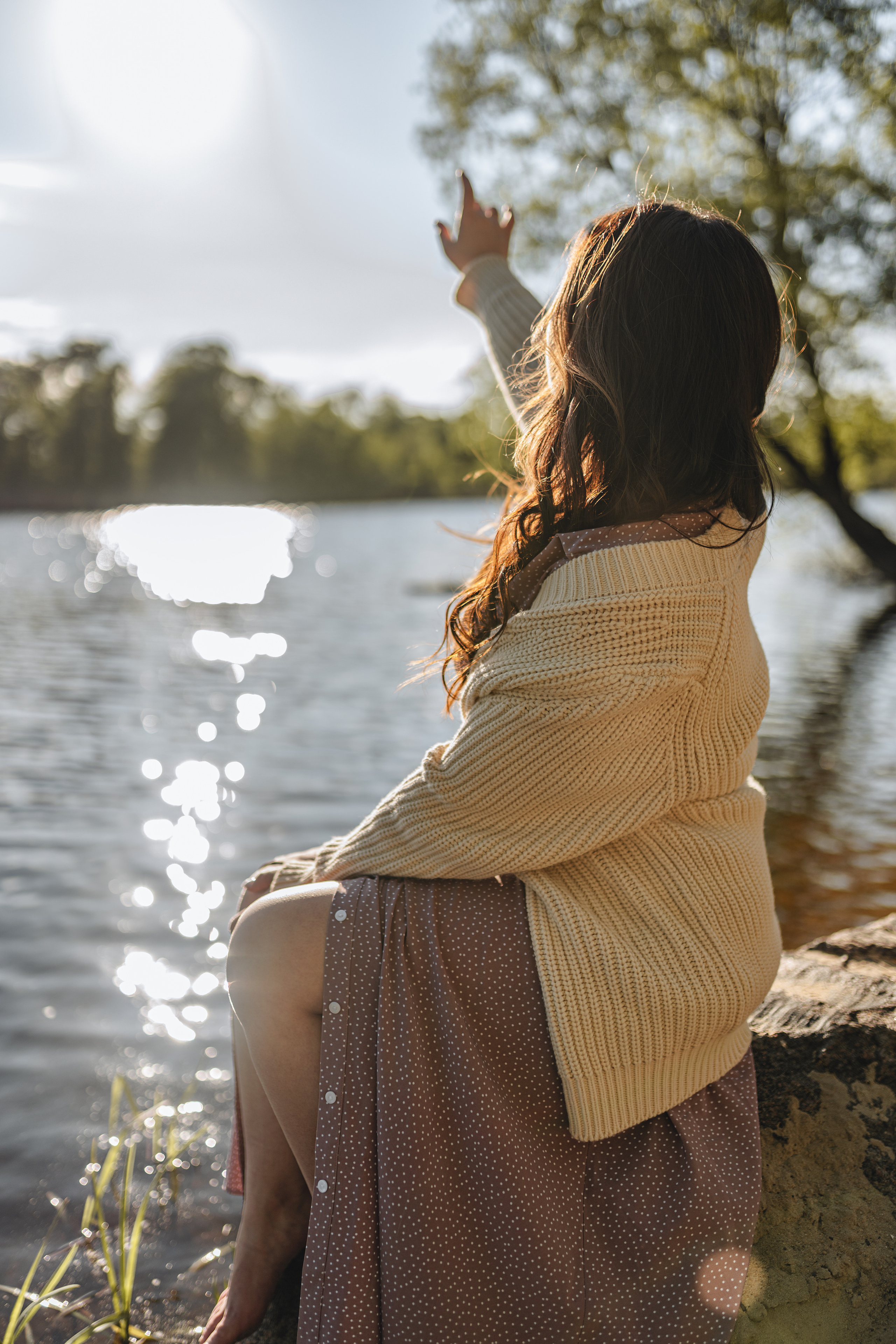 Рая | Весенняя съемка у озера. Фотограф Карина Шмулёва. Воронеж и область