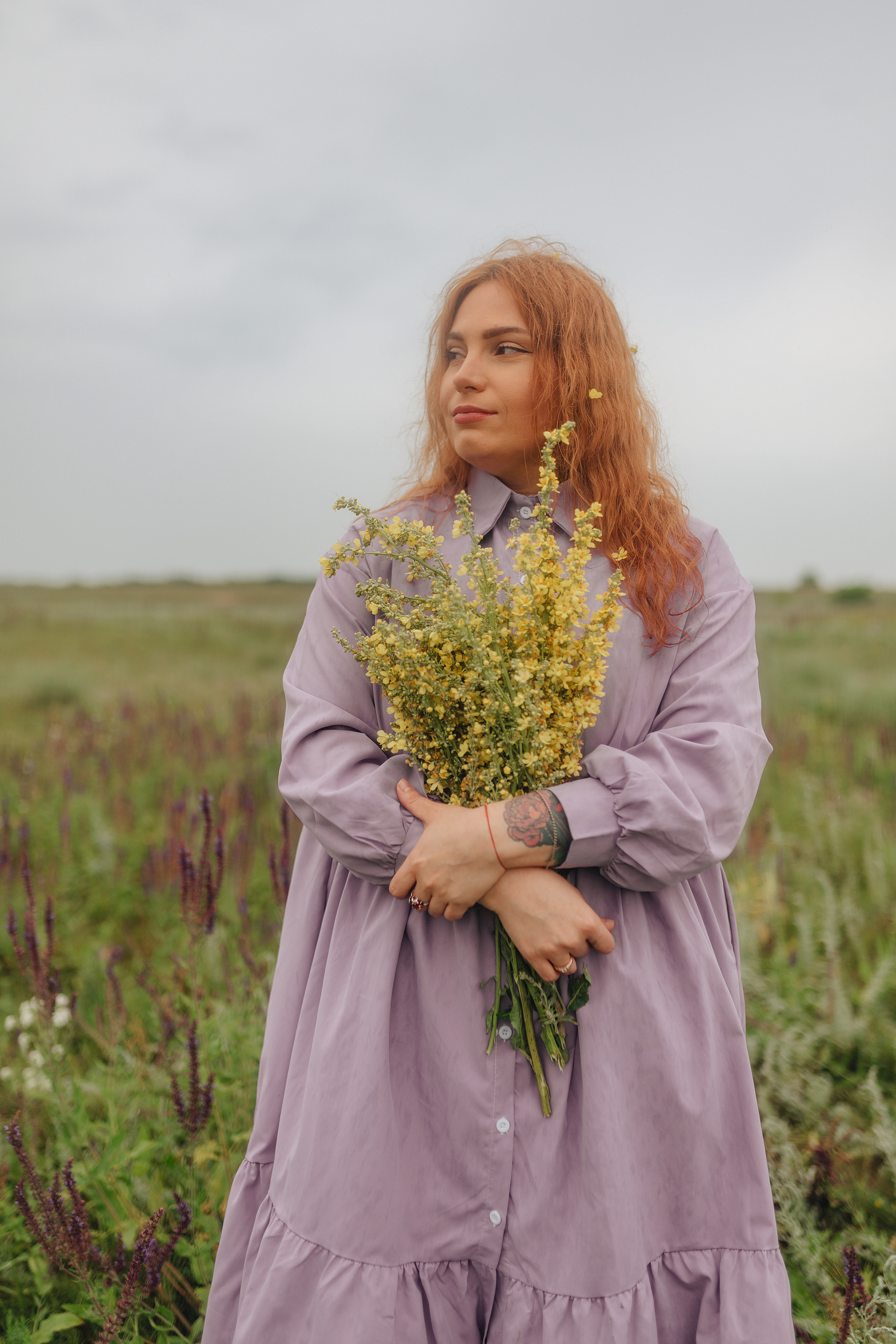 Надежда | Съемка в поле. Фотограф Карина Шмулёва. Воронеж и область