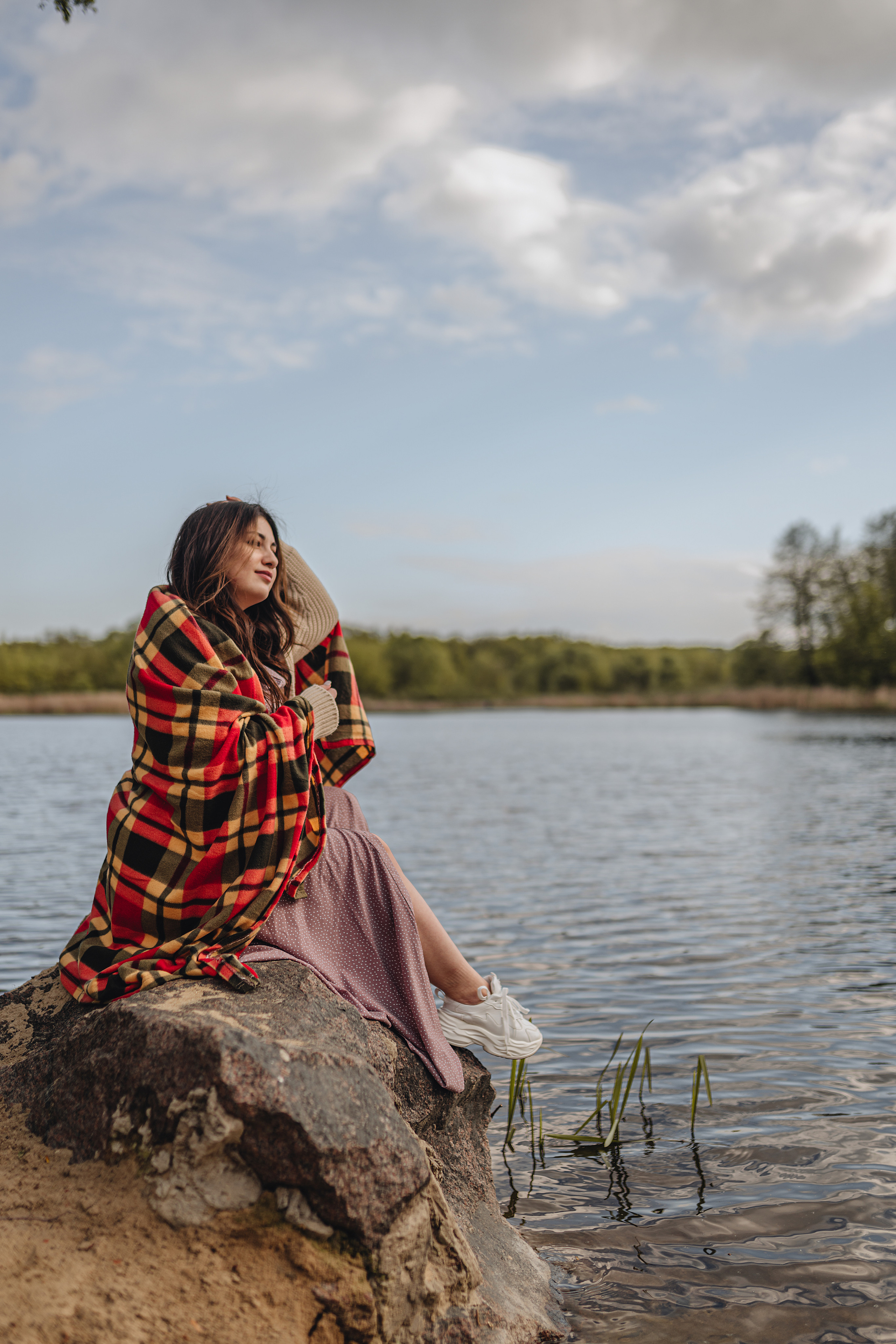 Рая | Весенняя съемка у озера. Фотограф Карина Шмулёва. Воронеж и область