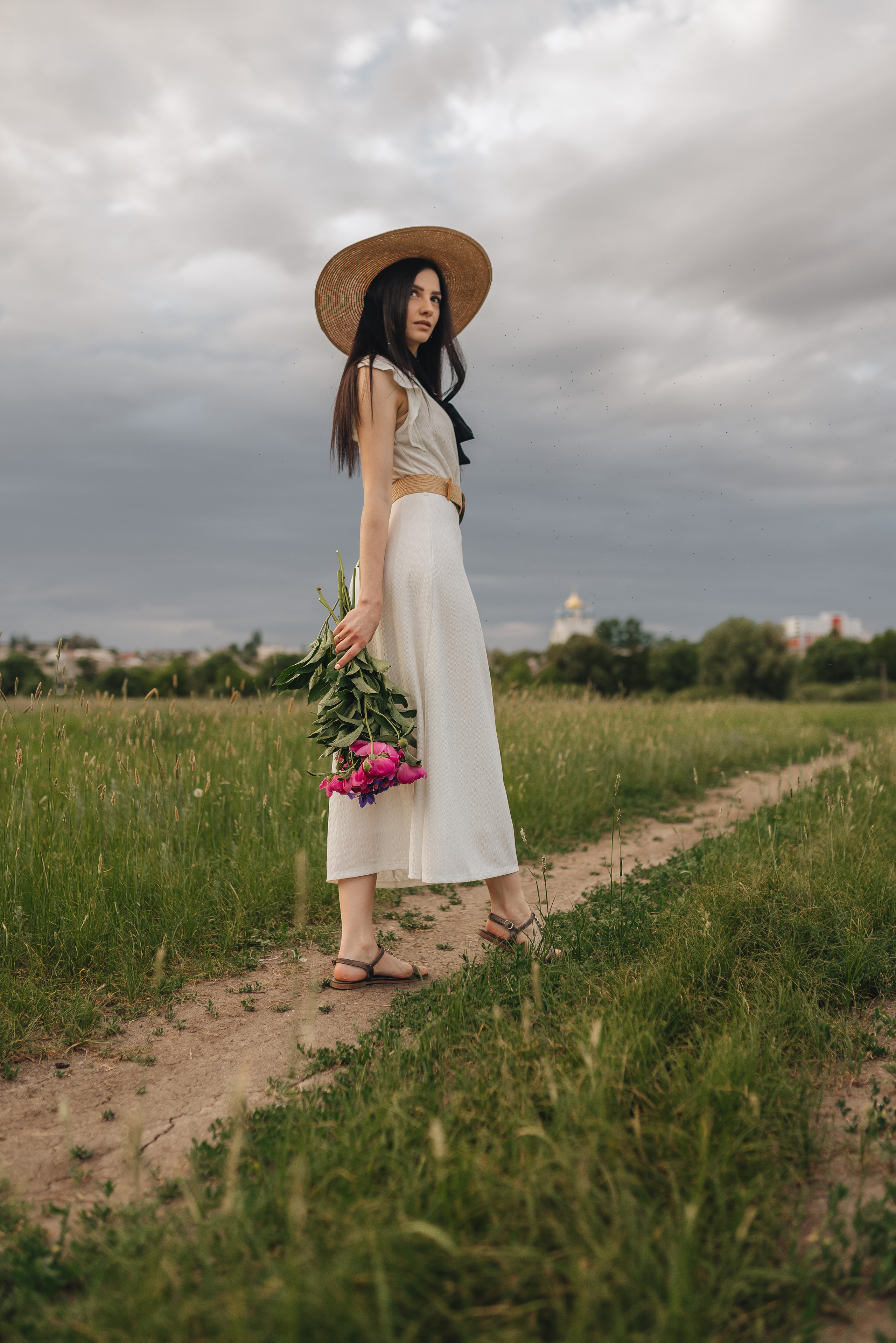 Татьяна | Съемка с пионами. Фотограф Карина Шмулёва. Воронеж и область