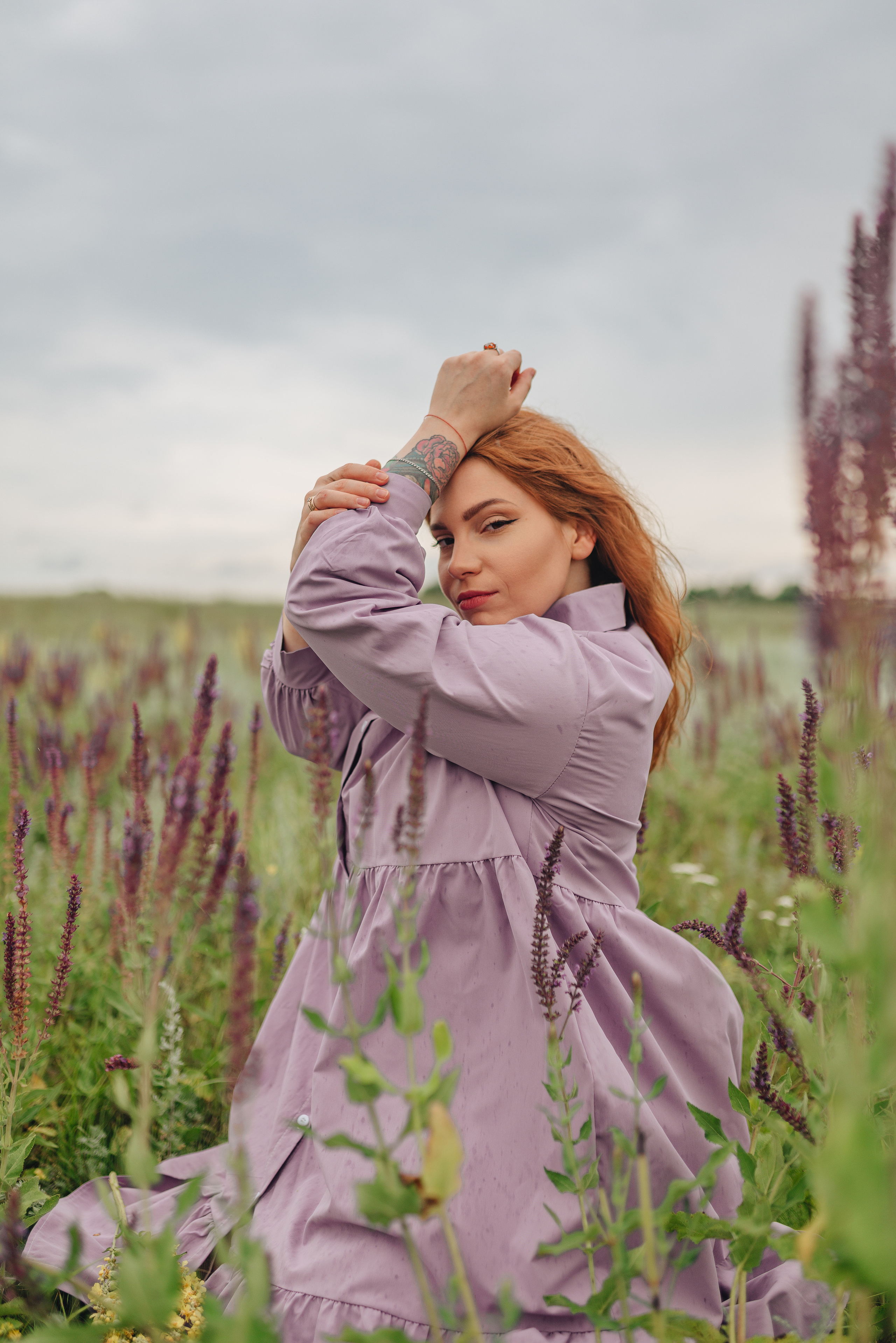 Надежда | Съемка в поле. Фотограф Карина Шмулёва. Воронеж и область