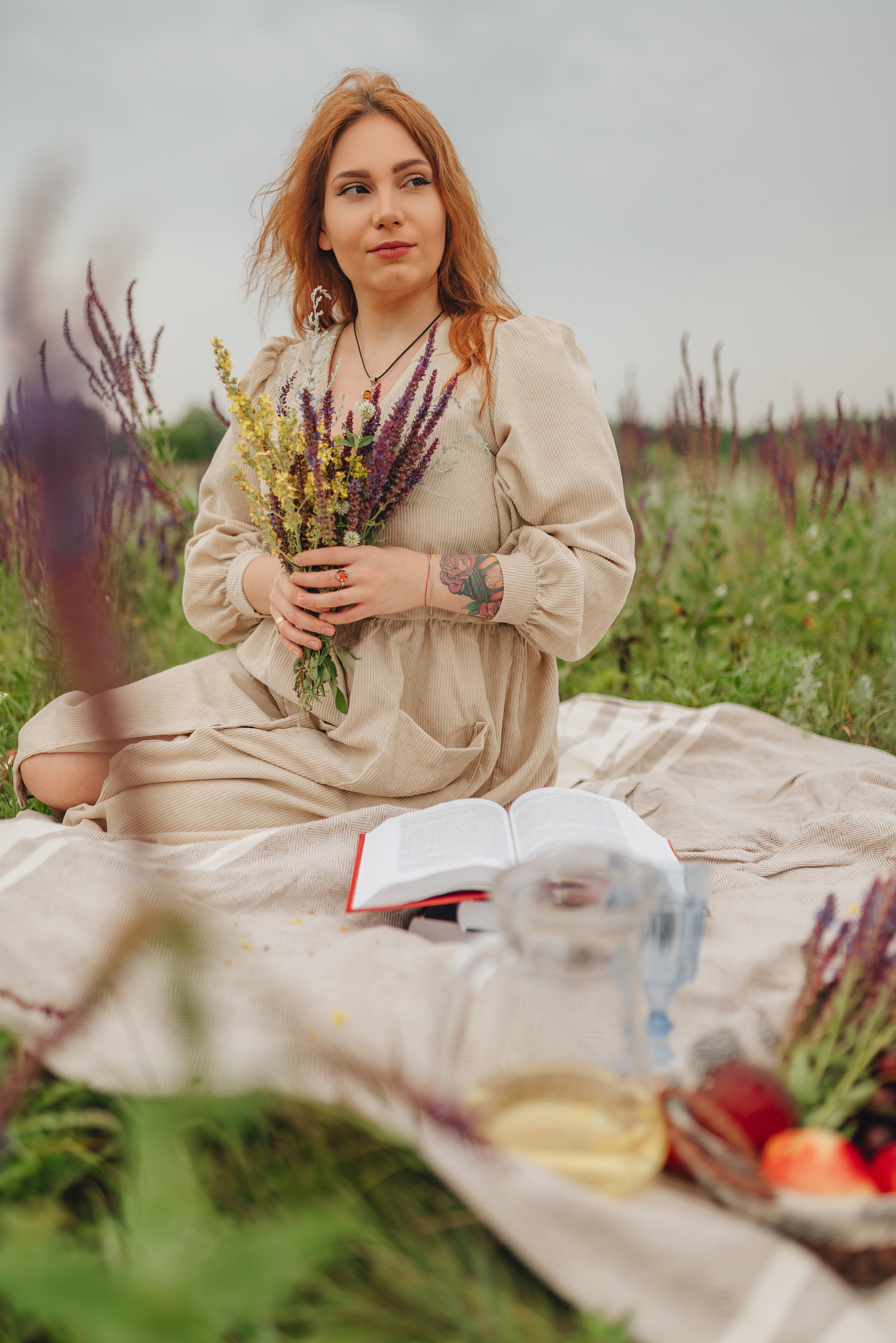 Надежда | Съемка в поле. Фотограф Карина Шмулёва. Воронеж и область