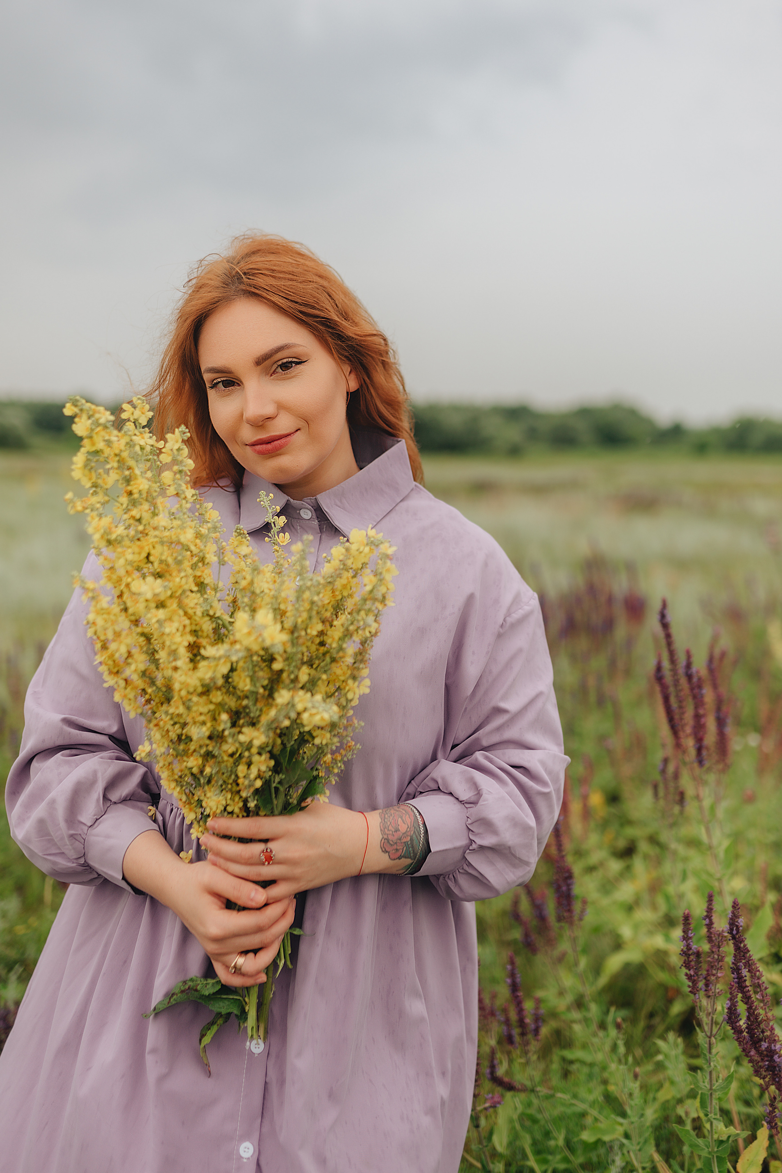 Надежда | Съемка в поле. Фотограф Карина Шмулёва. Воронеж и область