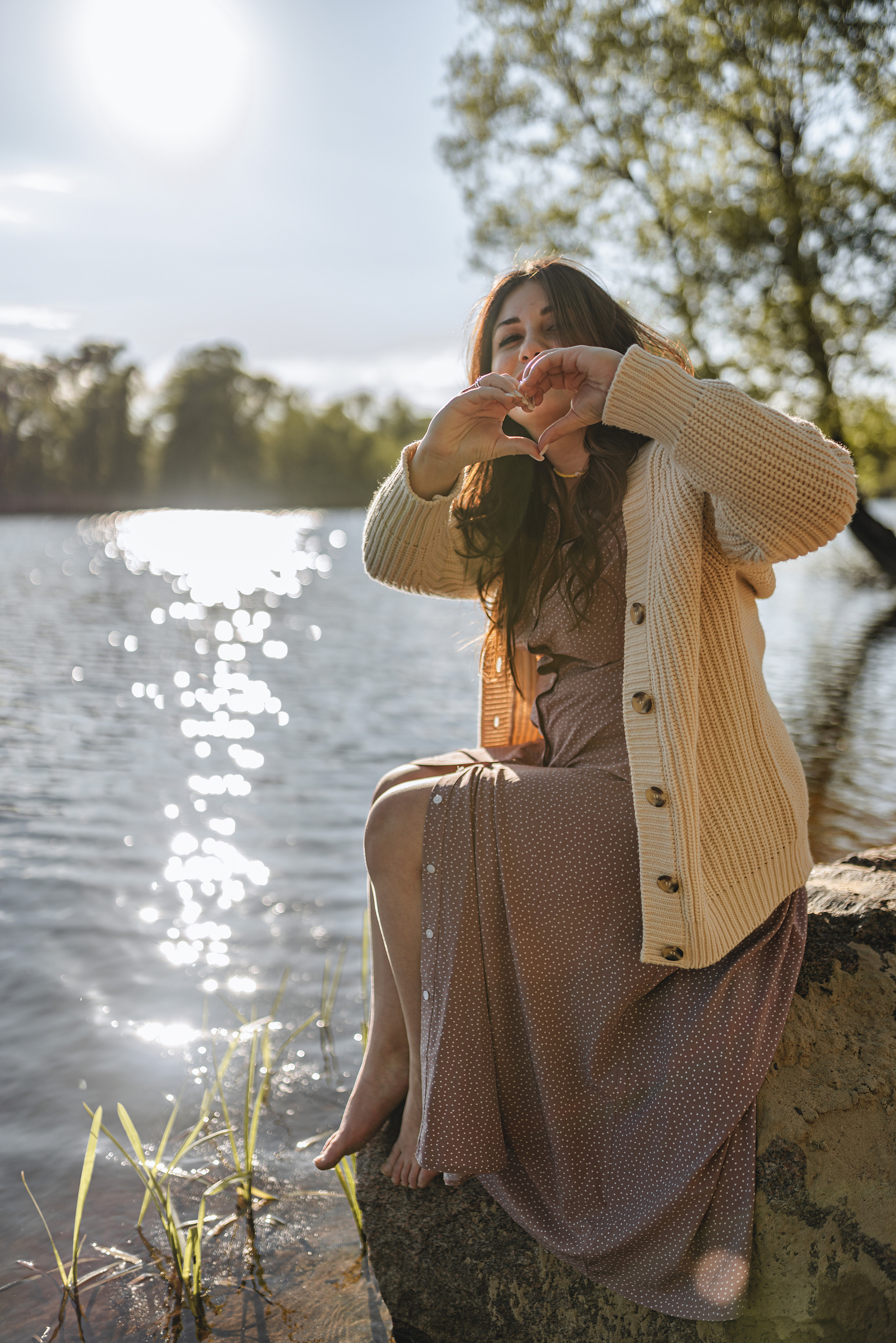 Рая | Весенняя съемка у озера. Фотограф Карина Шмулёва. Воронеж и область