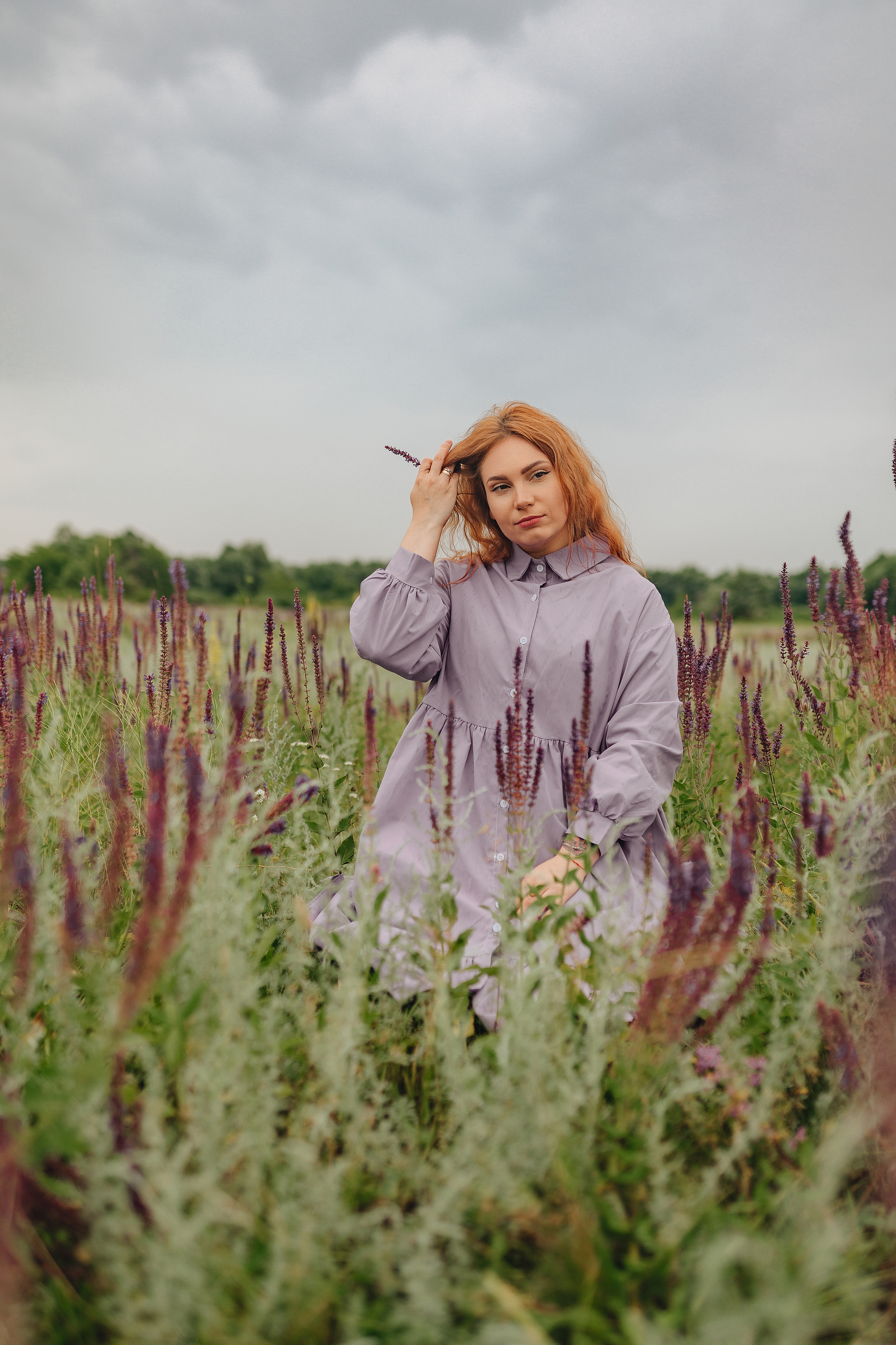 Надежда | Съемка в поле. Фотограф Карина Шмулёва. Воронеж и область