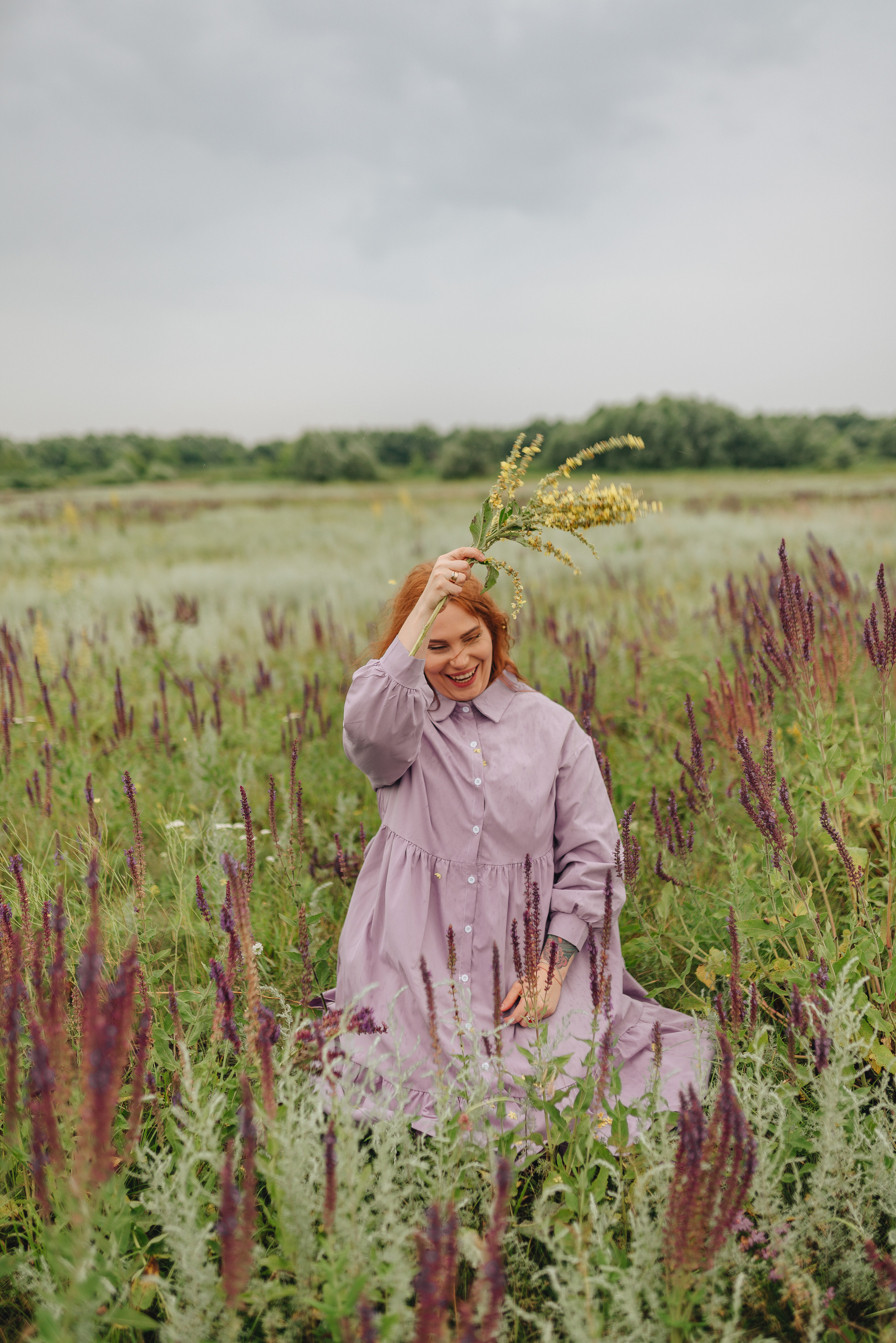 Надежда | Съемка в поле. Фотограф Карина Шмулёва. Воронеж и область