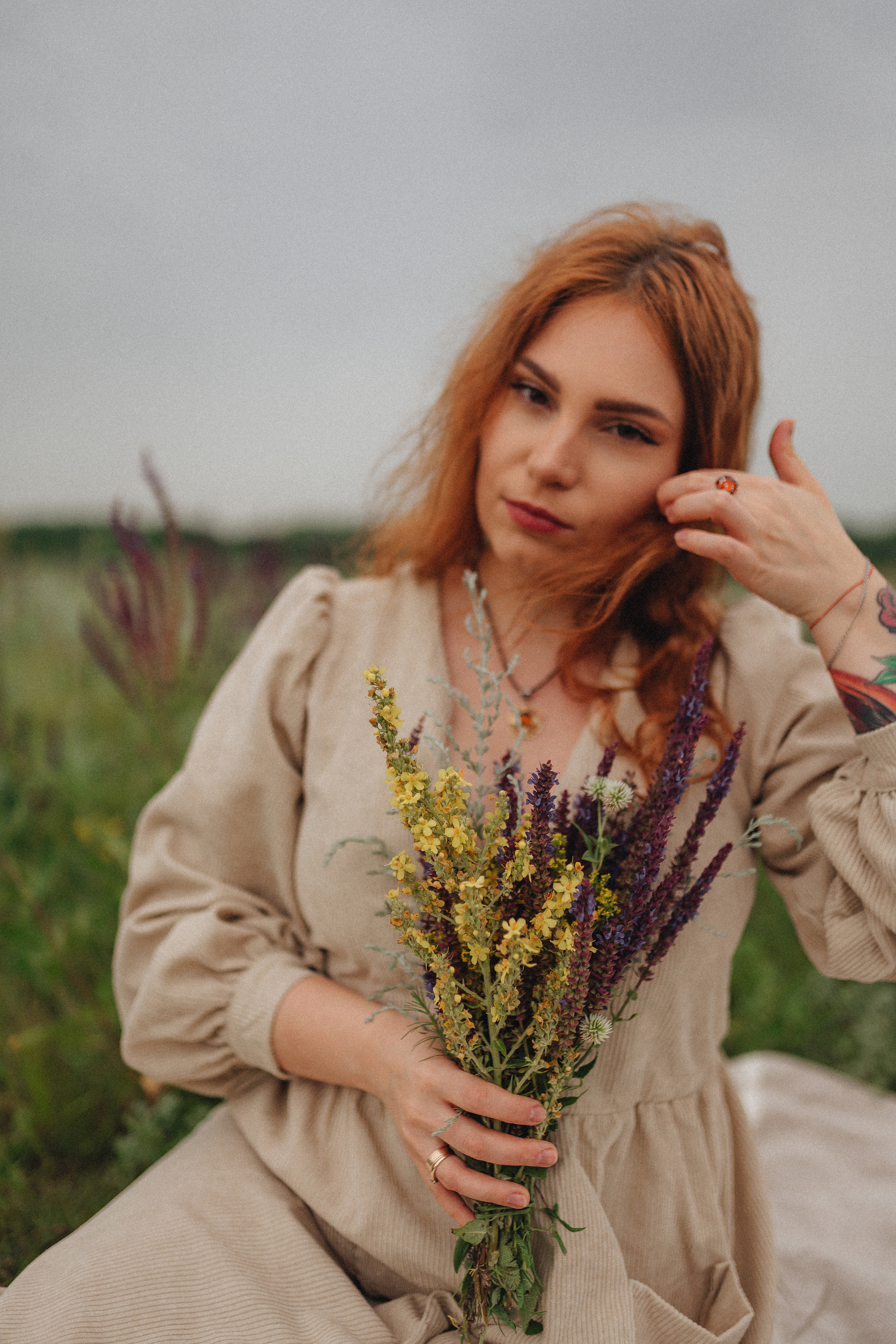 Надежда | Съемка в поле. Фотограф Карина Шмулёва. Воронеж и область