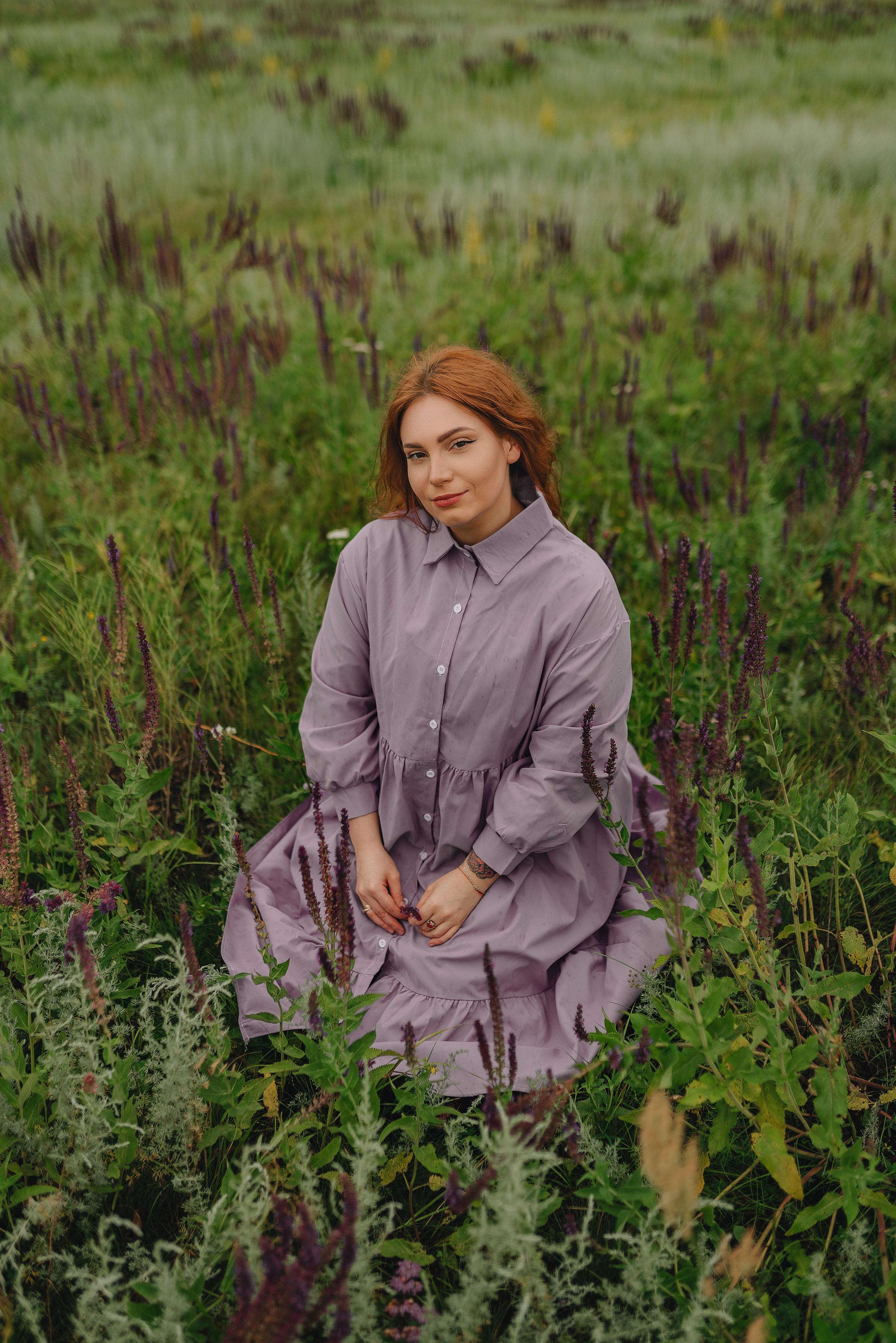 Надежда | Съемка в поле. Фотограф Карина Шмулёва. Воронеж и область