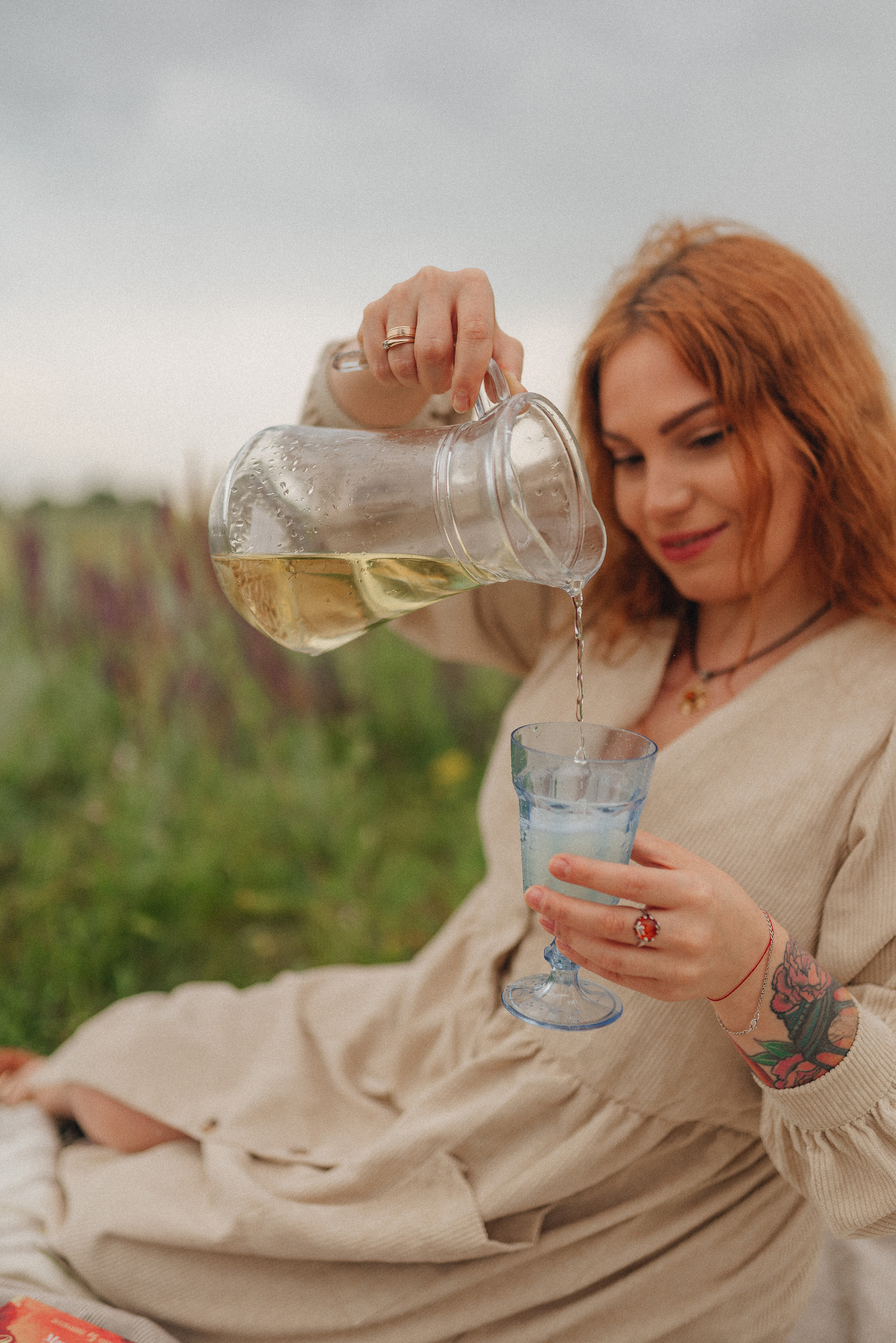 Надежда | Съемка в поле. Фотограф Карина Шмулёва. Воронеж и область