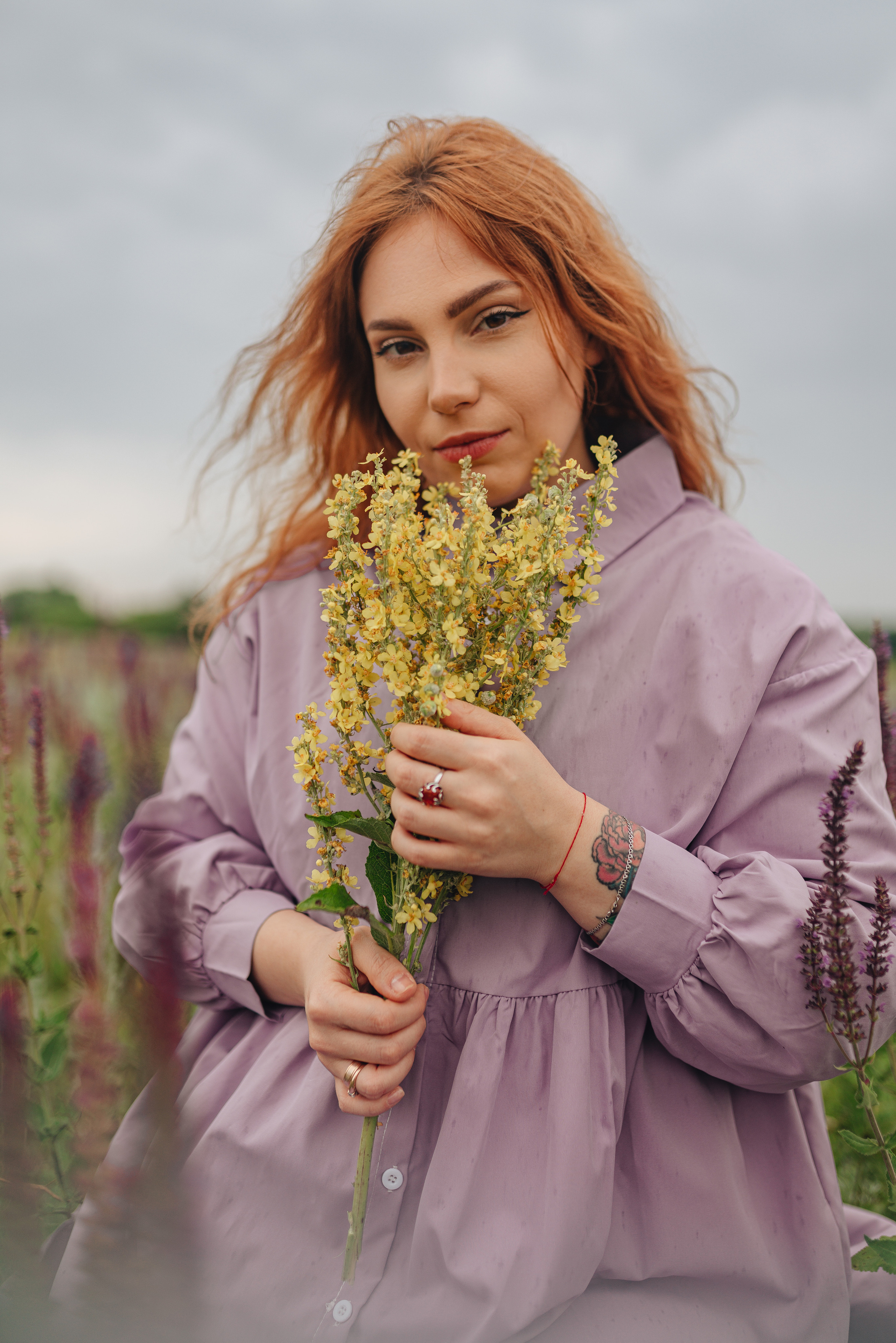 Надежда | Съемка в поле. Фотограф Карина Шмулёва. Воронеж и область