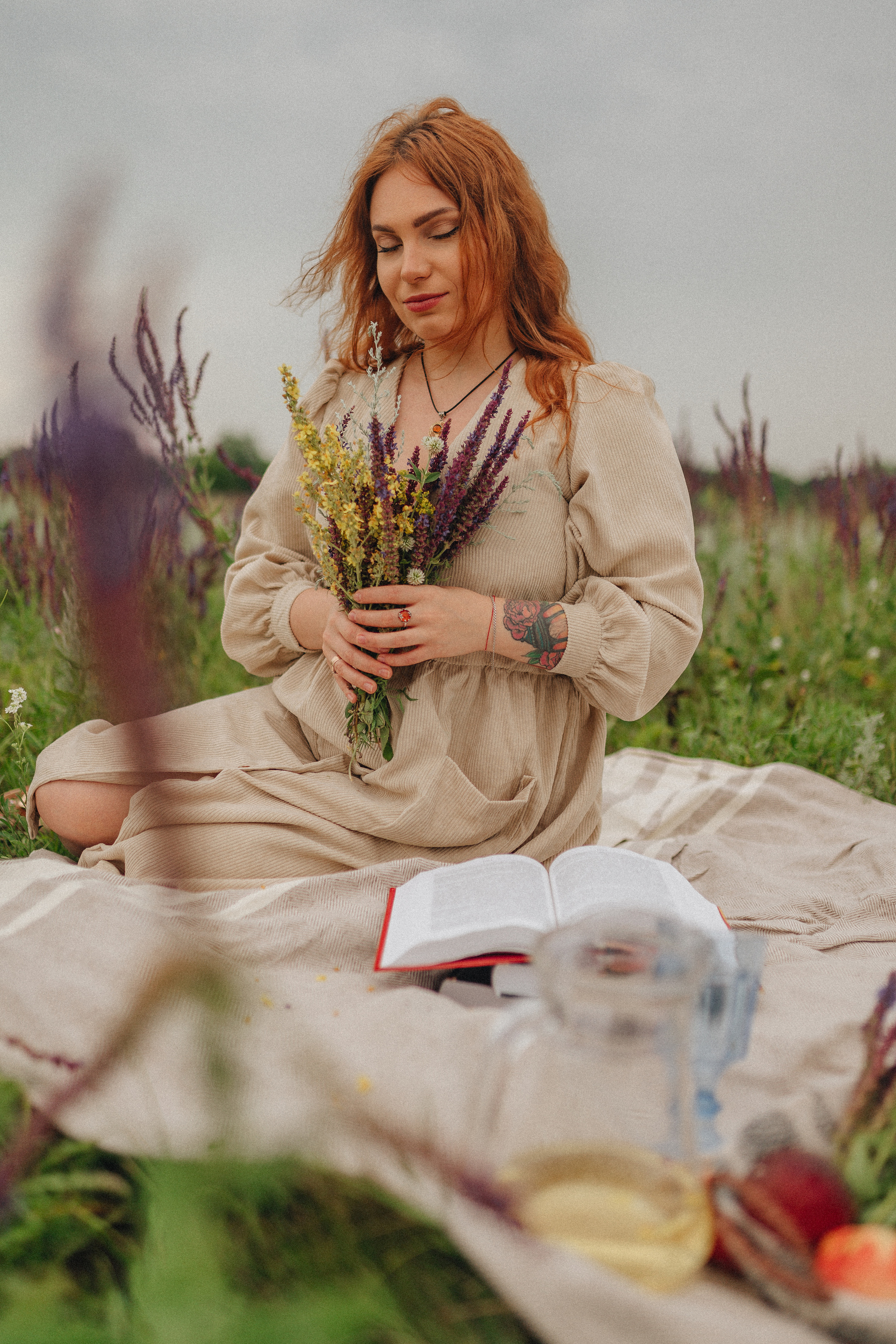 Надежда | Съемка в поле. Фотограф Карина Шмулёва. Воронеж и область