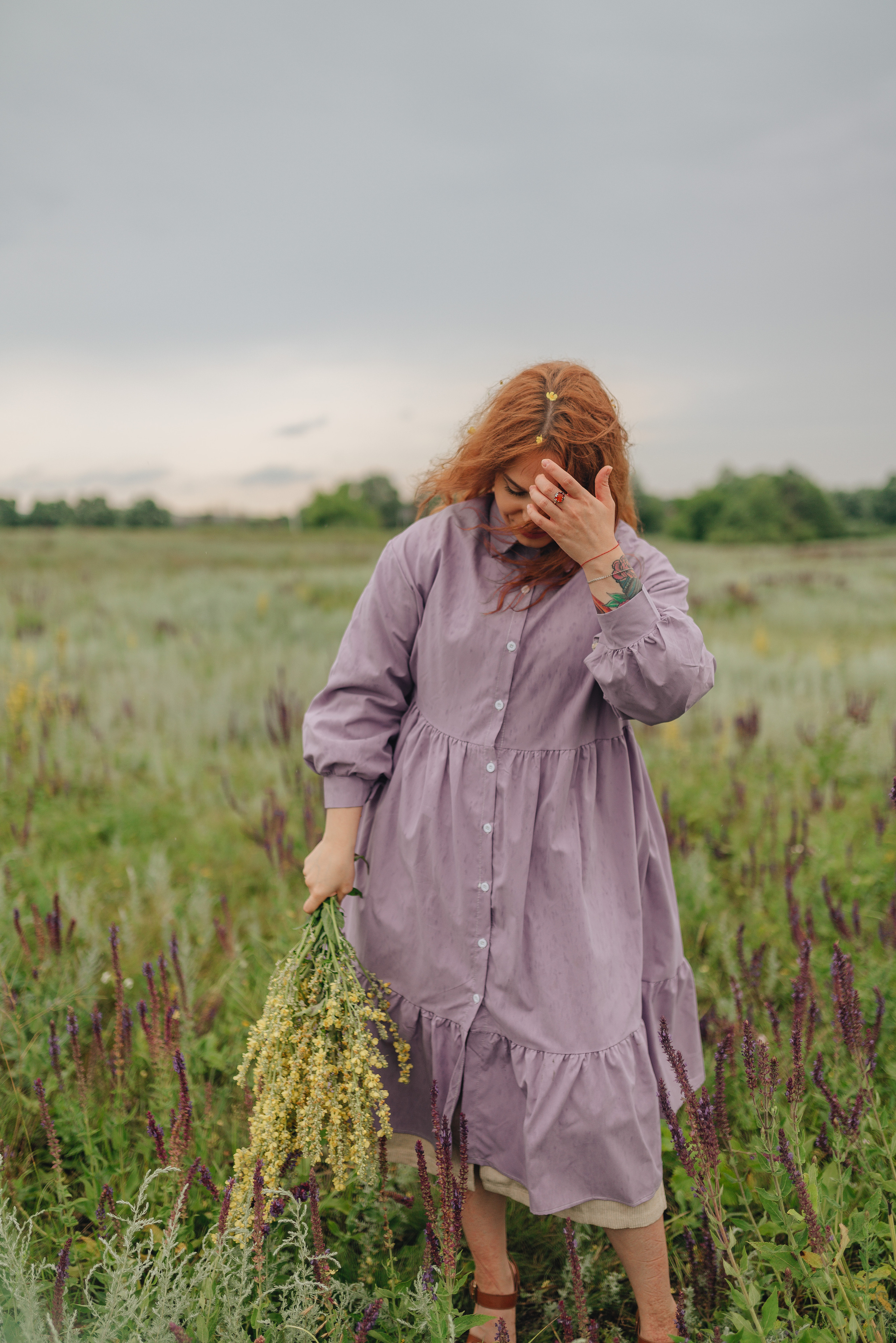 Надежда | Съемка в поле. Фотограф Карина Шмулёва. Воронеж и область