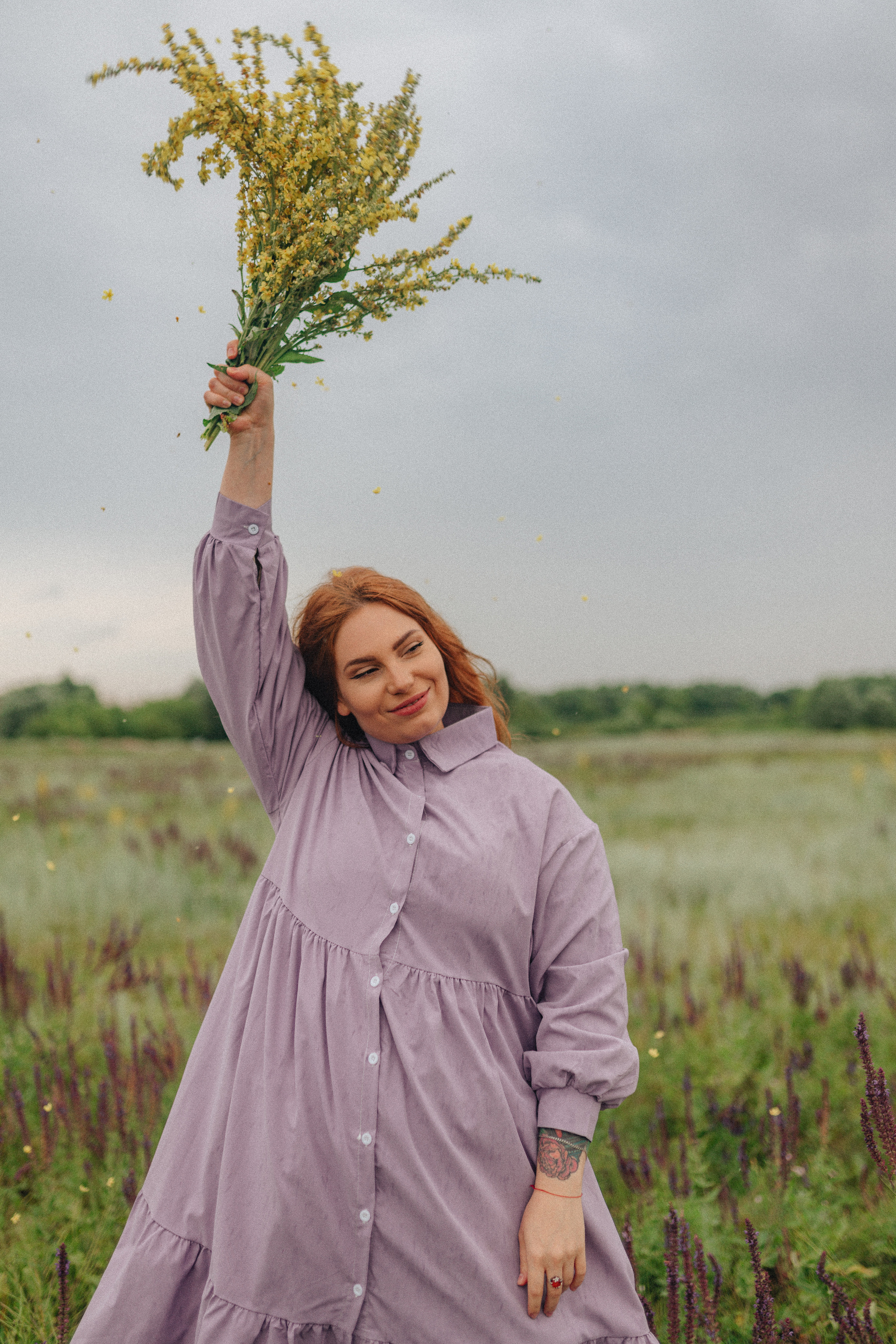 Надежда | Съемка в поле. Фотограф Карина Шмулёва. Воронеж и область