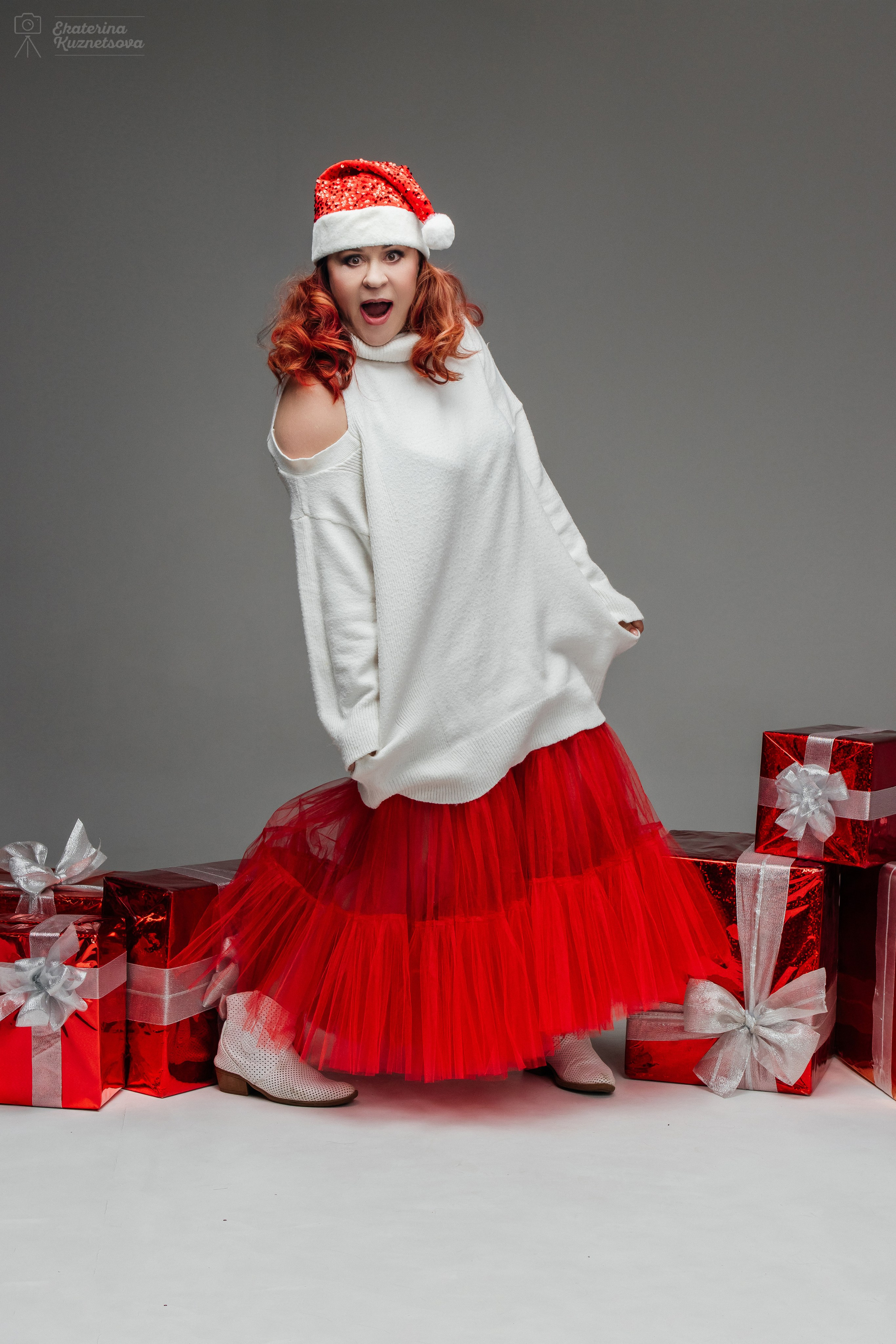 Новогодняя фотосессия в Москве. Фотограф Екатерина Кузнецова | Студия и репортаж | Москва