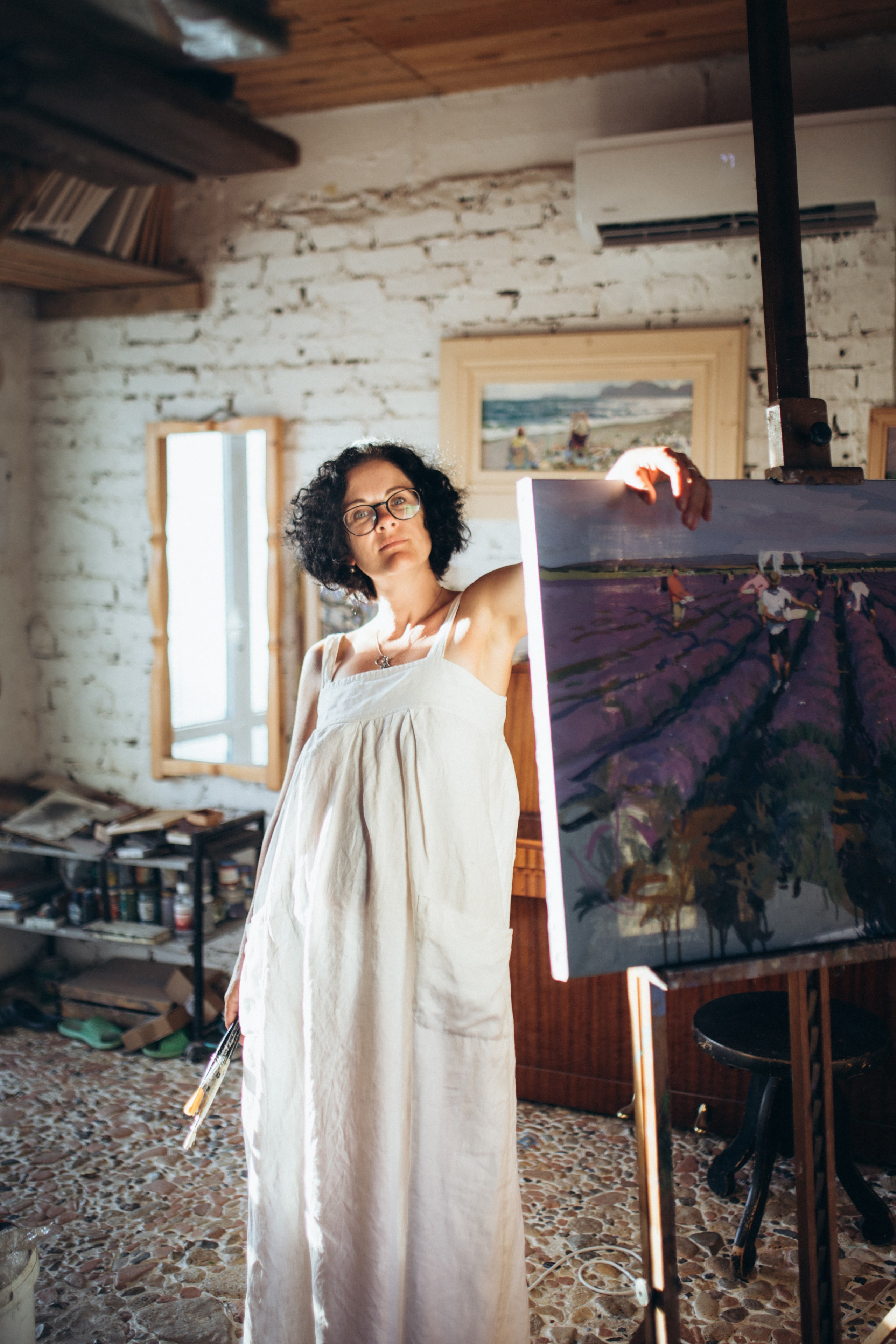 Художник Ольга Григорьева-Климова. Портретный фотограф В Крыму и преподаватель Екатерина Покровская