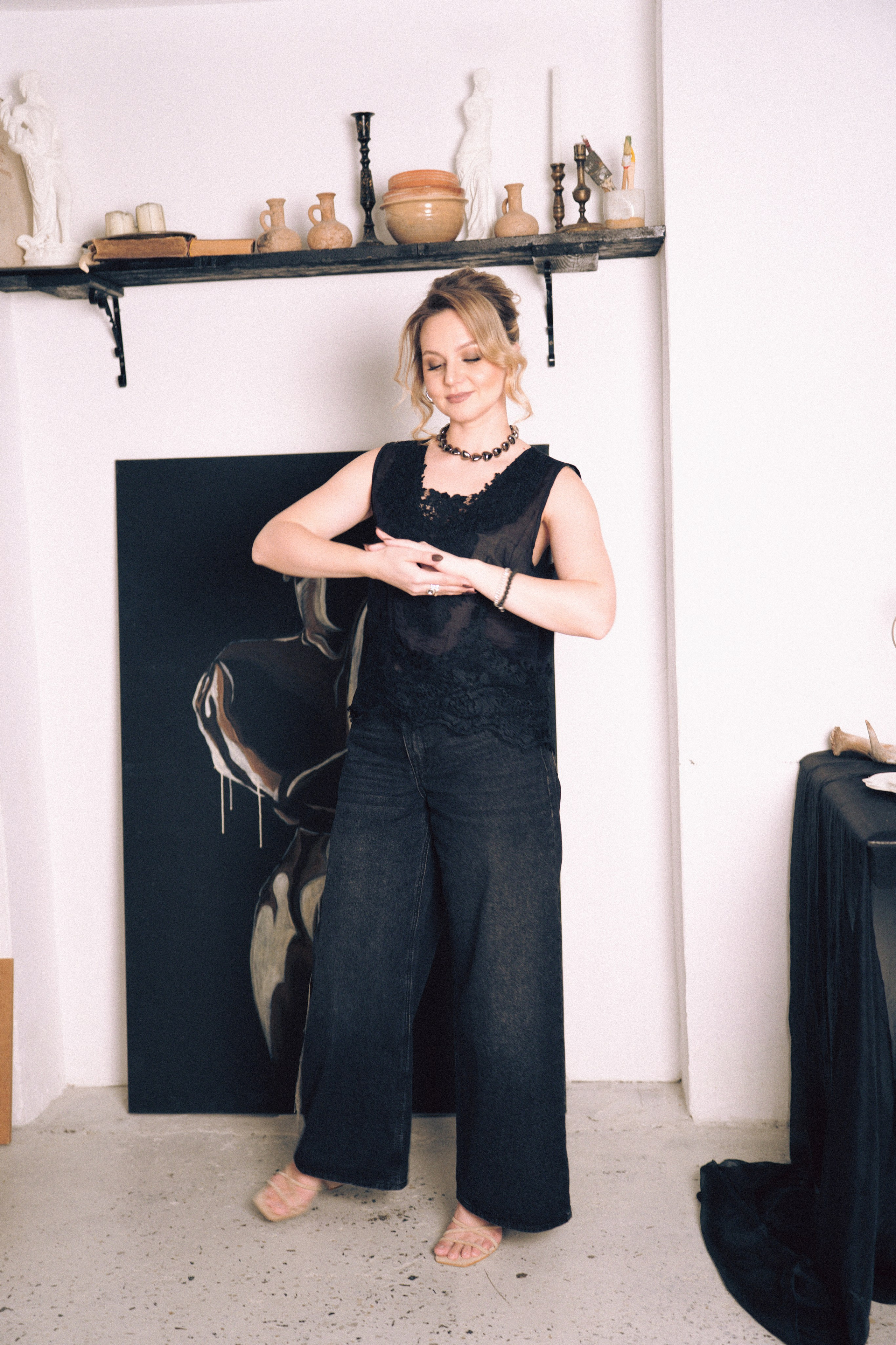 НОВОГОДНЯЯ ФОТОСЕСИИЯ В СТУДИИ ДЛЯ ДЕВУШКИ И ПРОГУЛКА ПО ЧЕРНЫШЕВСКОЙ. Профессиональный фотограф, Санкт-Петербург — Виктория Богомолова