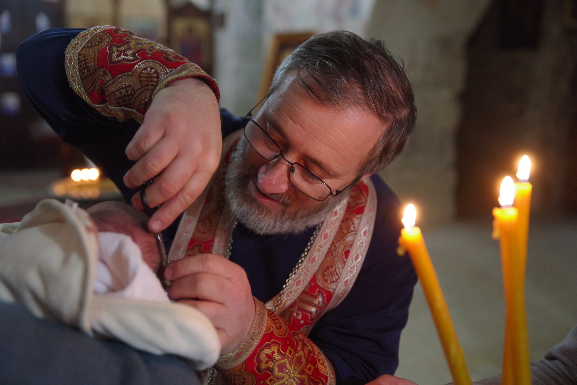 Крещение. Портретный фотограф Денис Милютин