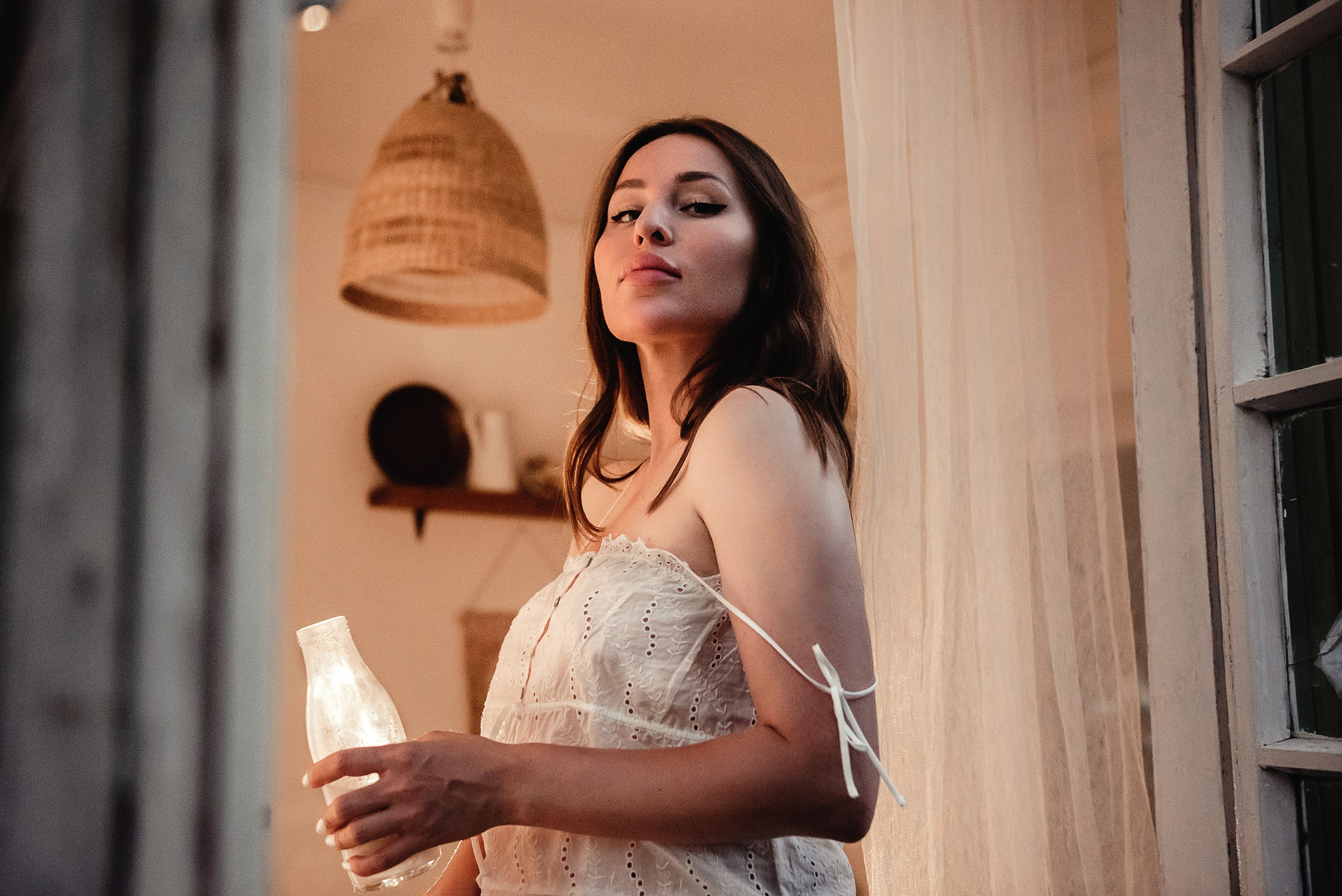 Оксана и Зевс на даче. Семейный Фотограф в Москве Ирина Хохлова