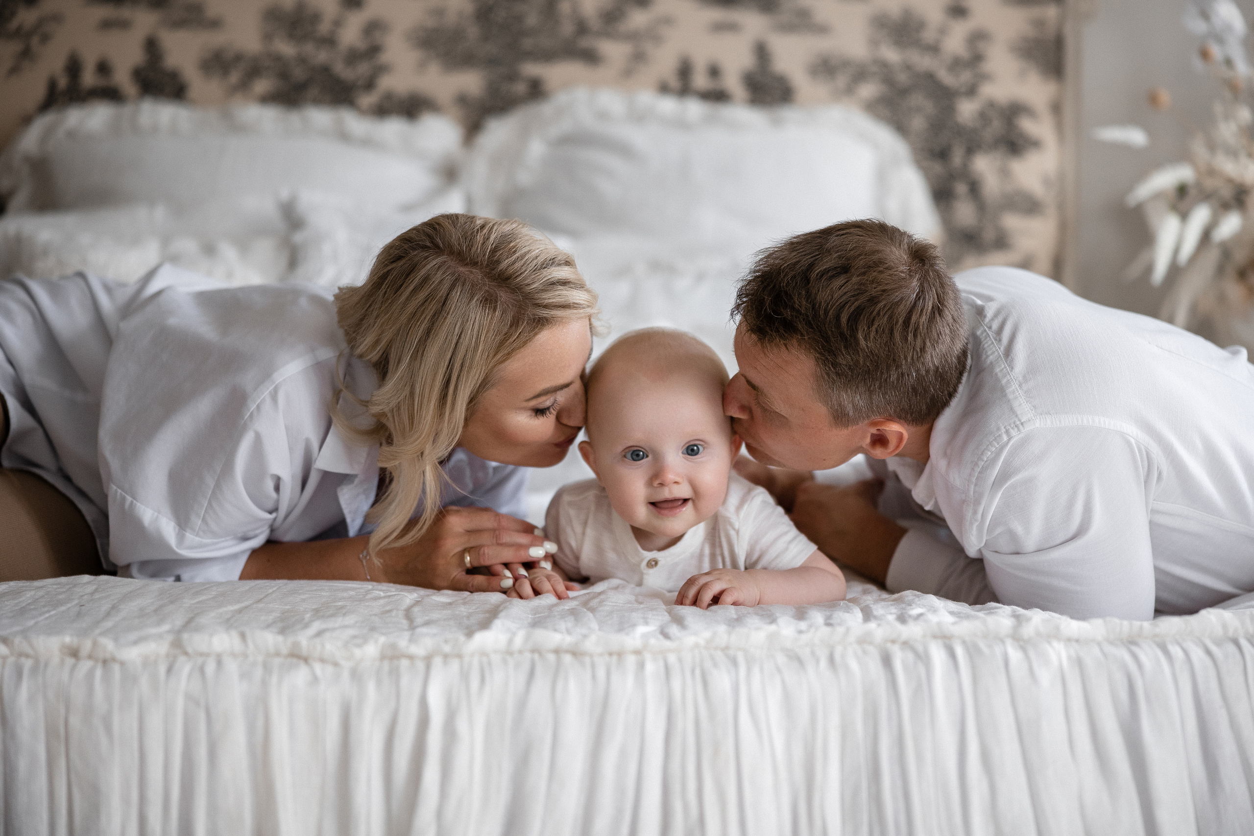 Семейная в студии. Свадебный и семейный фотограф Москва Екатерина Верижникова