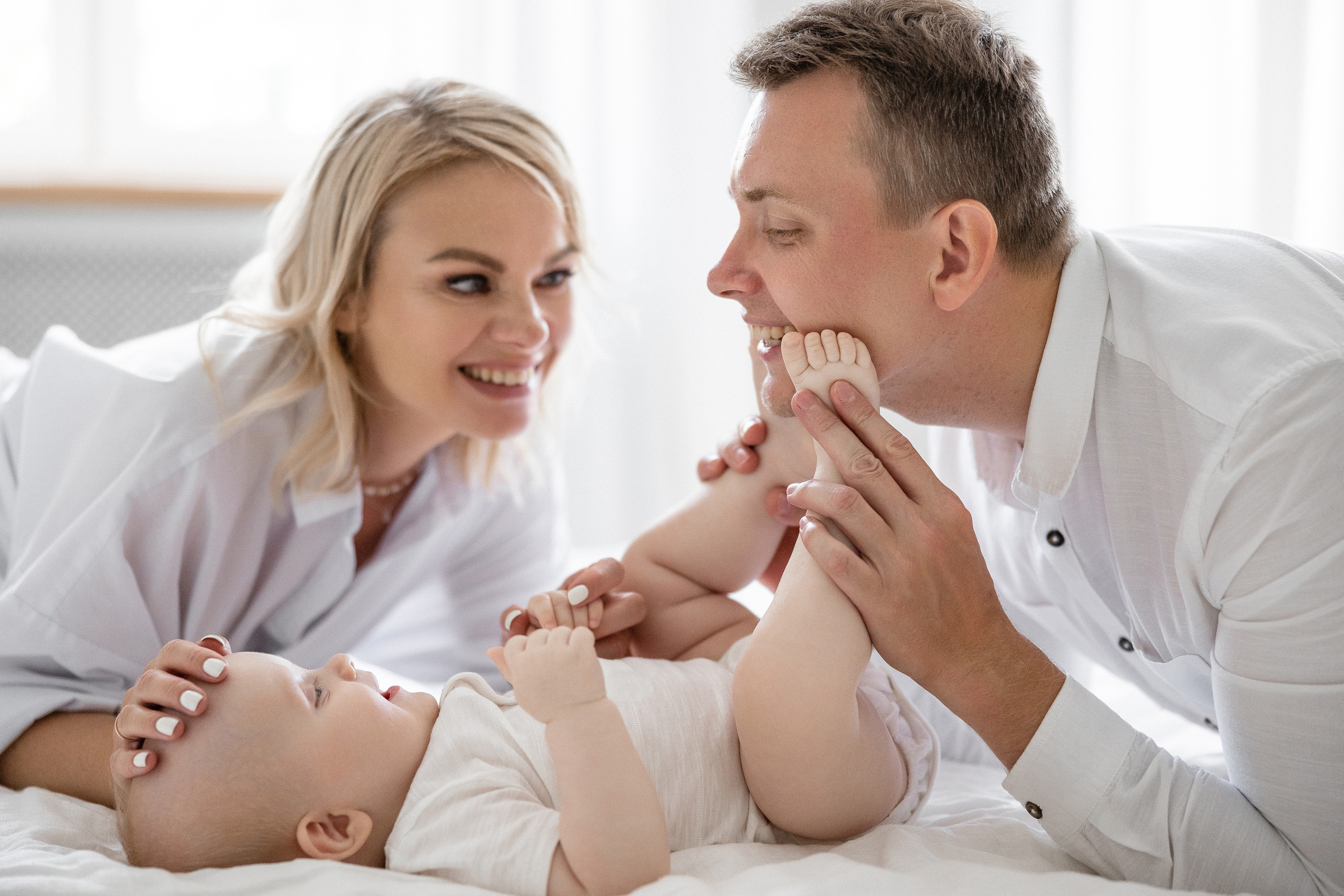 Семейная в студии. Свадебный и семейный фотограф Москва Екатерина Верижникова