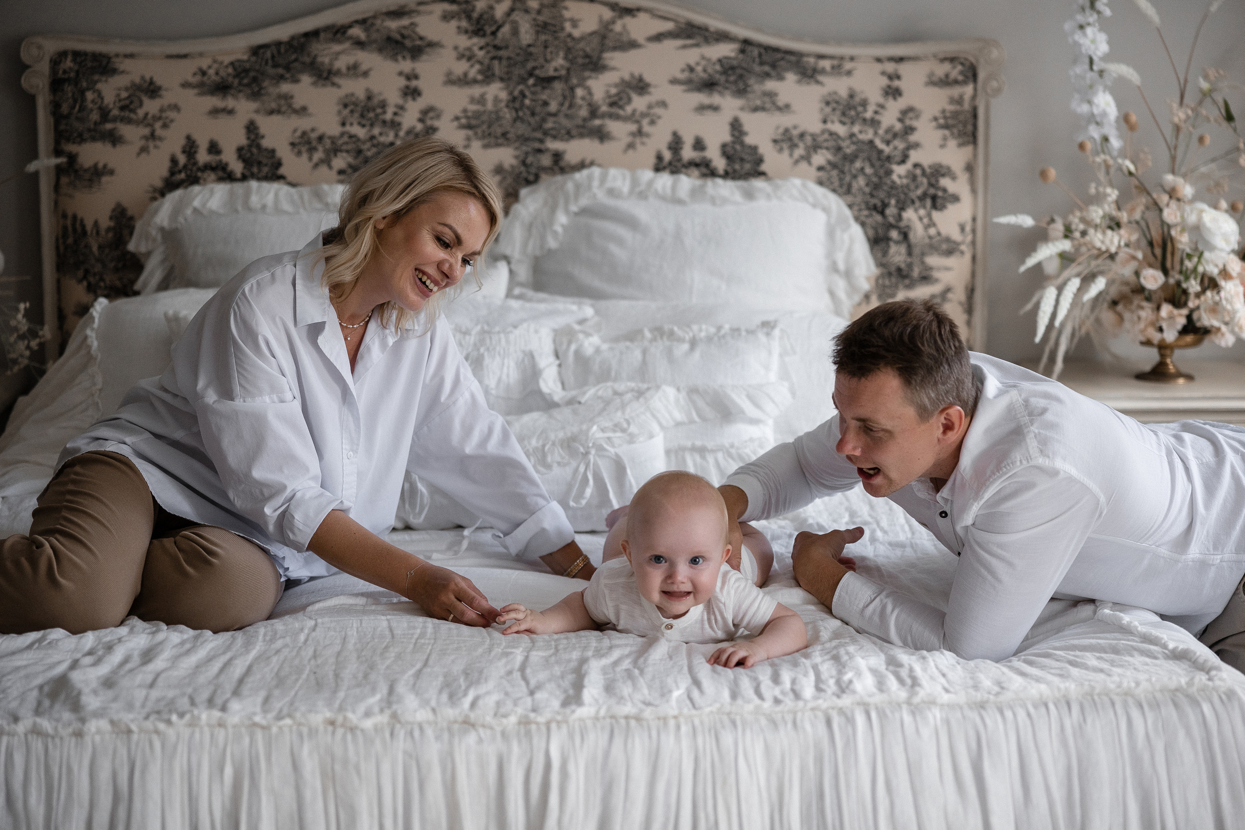 Семейная в студии. Свадебный и семейный фотограф Москва Екатерина Верижникова