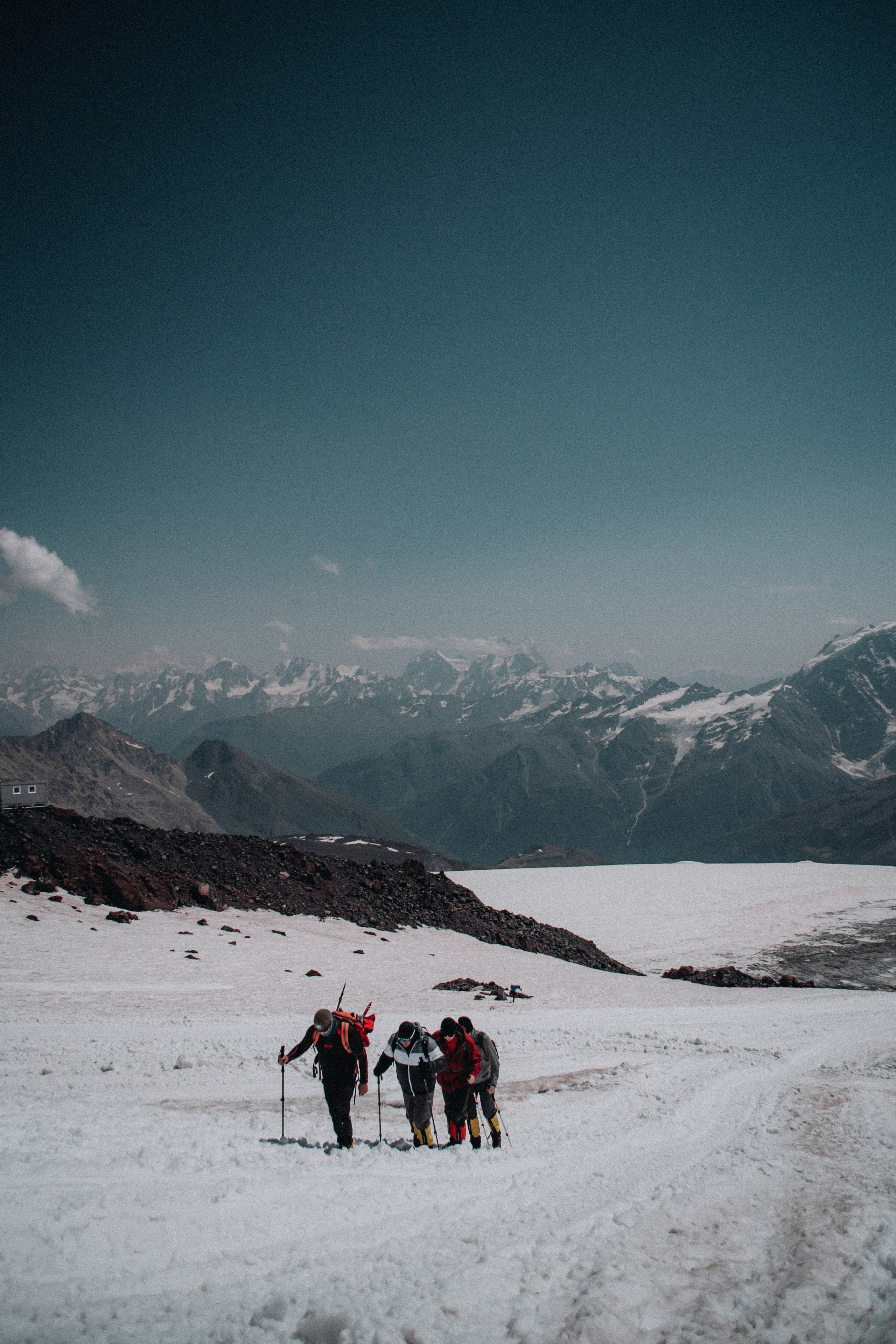Группа на Эльбрусе. Фотограф Настя | Экспедиции и лайфстайл
