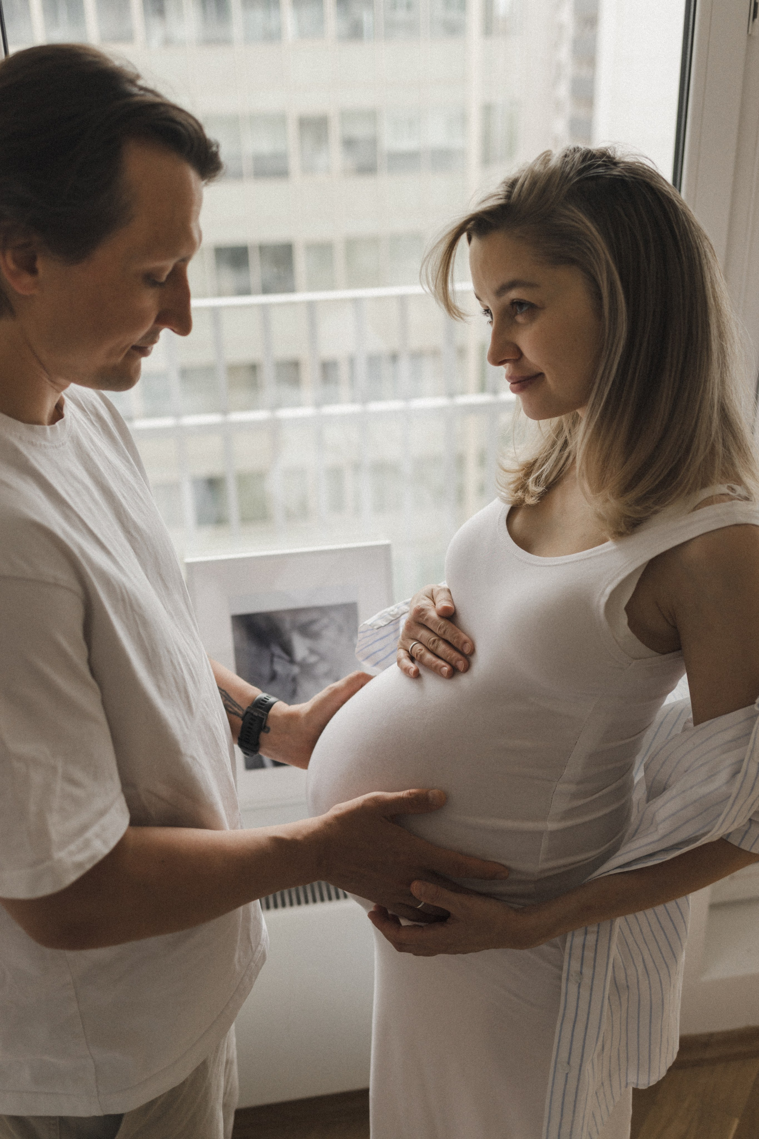 Катя, Паша, Валера и Родион ждут братика. Семейный фотограф в Москве