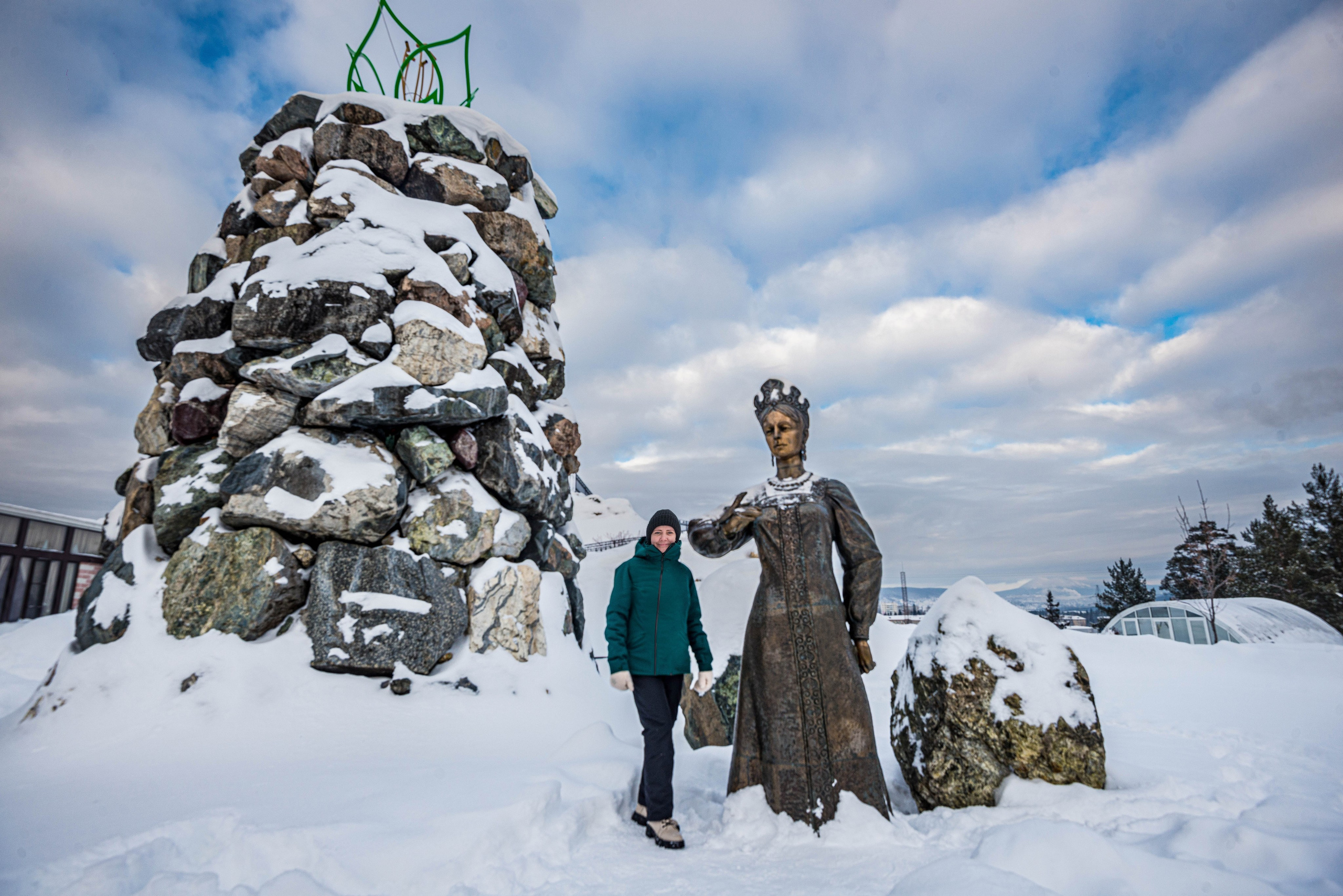 Таганай Семибратка, Парк Бажова, ледяной фонтан 06.01.2024. Свадебный фотограф на Урале Виктор Соколов