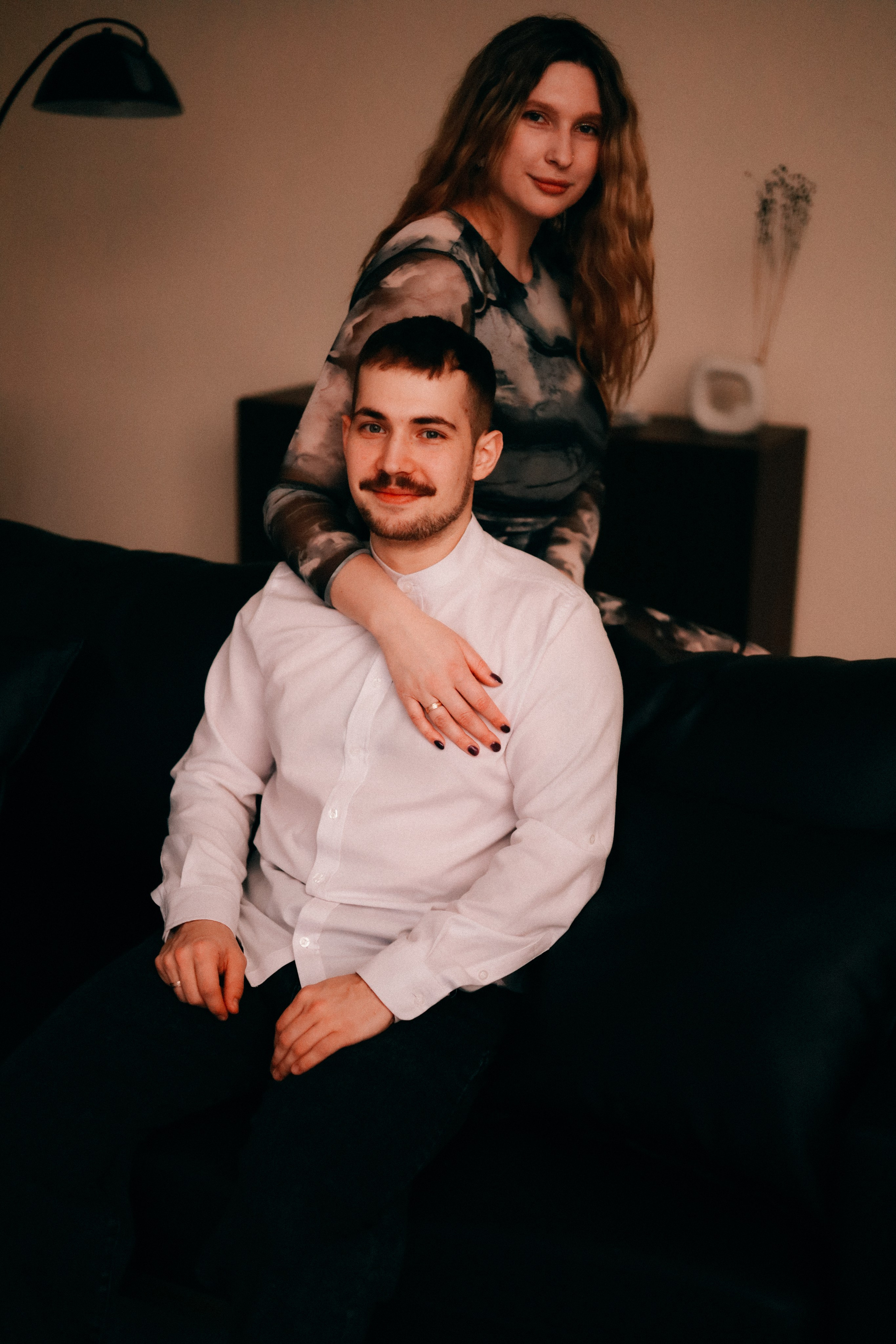 Оля, Антон и сыновья. Фотограф София Комкина