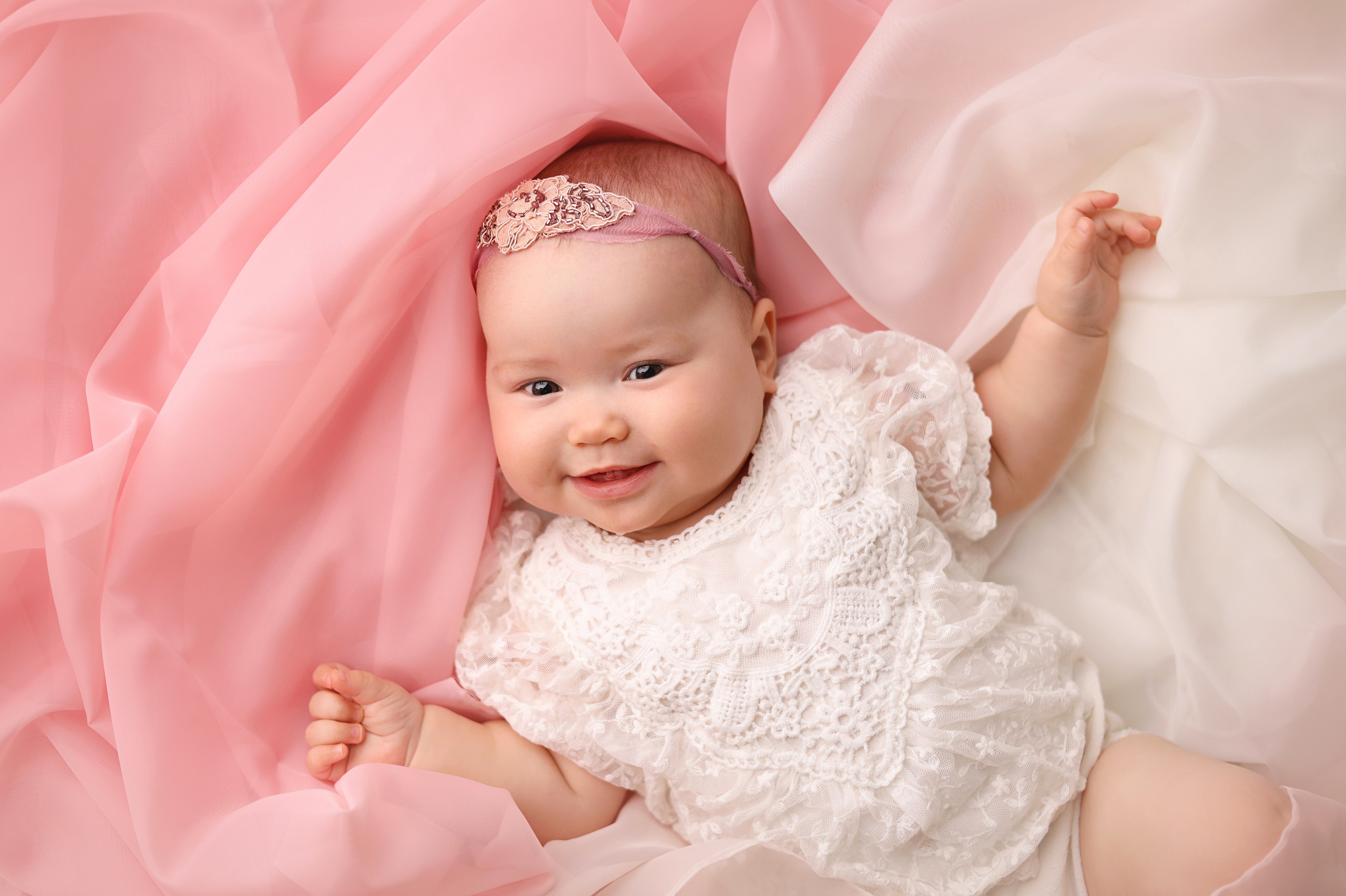 Соне 6 месцев. Фотограф новорожденных Москва. Ньюборн фотограф Москва