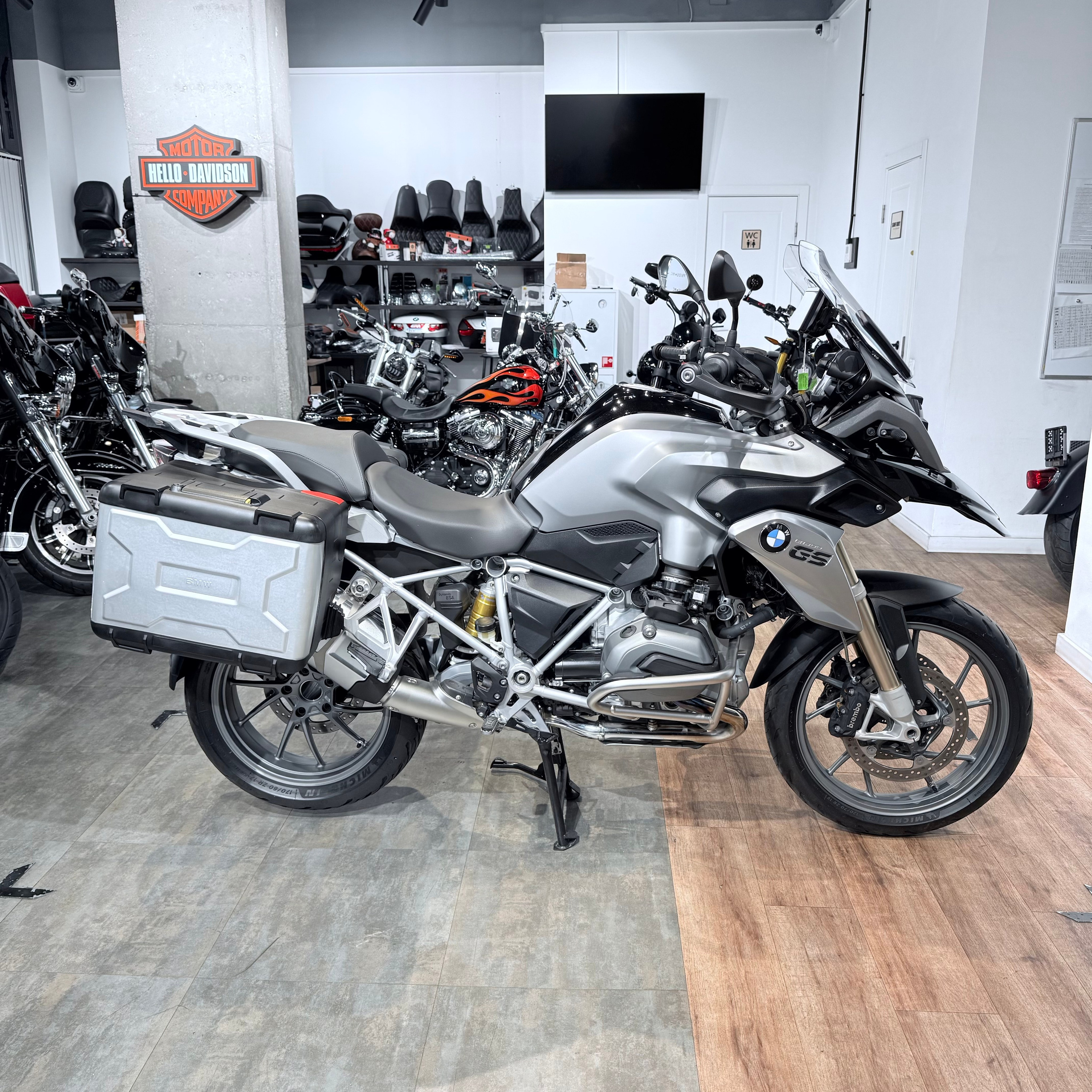 2015 ВMW R1200GS Black/Agate Grеy. Hello Davidson, Москва. Только хорошие мотоциклы…