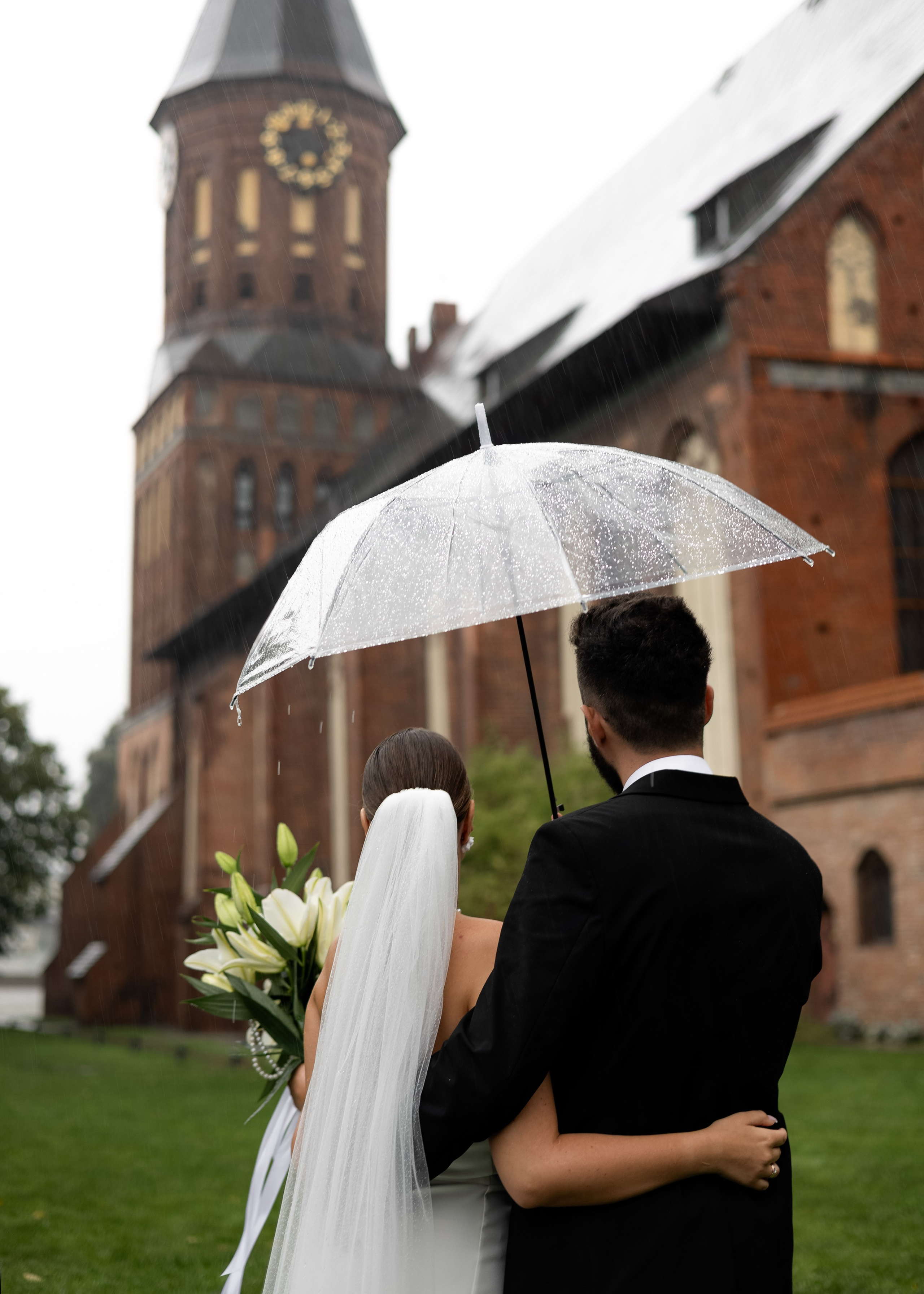 Свадьба Татьяна & Алексей | под дождем на острове Канта. Фотограф в Калининграде Сокирко Светлана