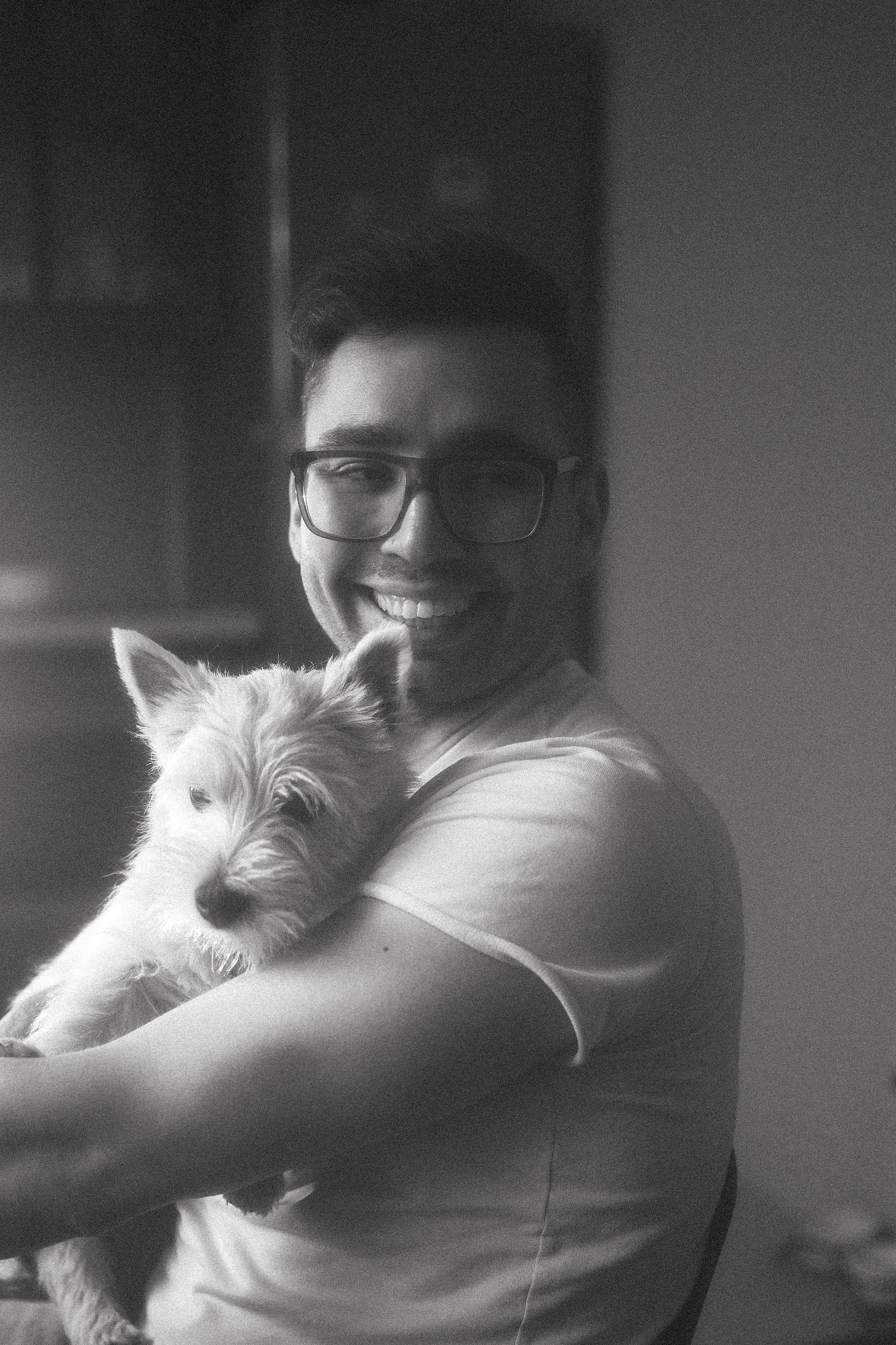 Снежуля, Мари и Саша. Фотограф анималист Анастасия Пикей